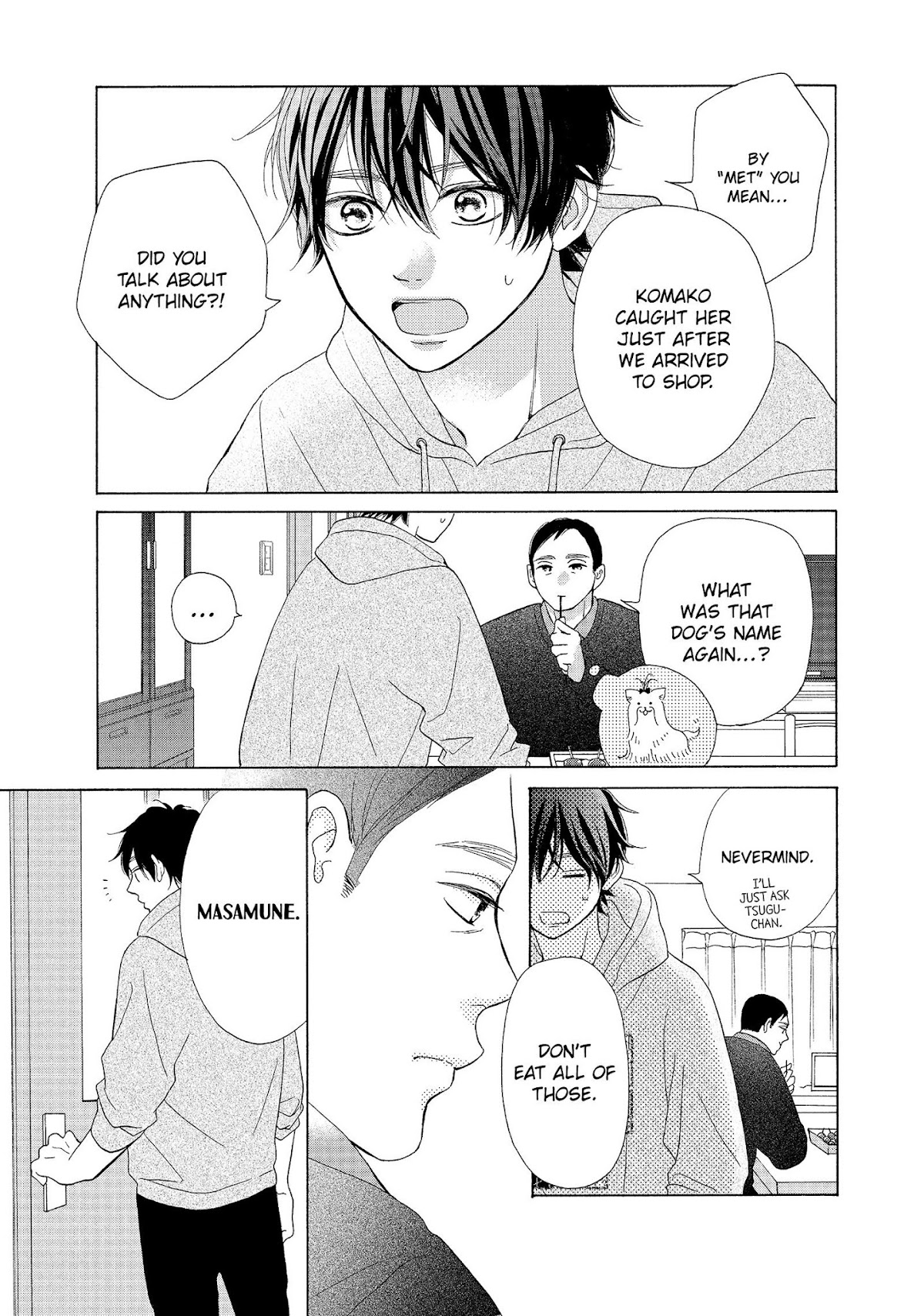 Kimi wa Kawaii Onnanoko Chapter 45 page 38 - Chapter 45: Masamune-Kun and His Dad