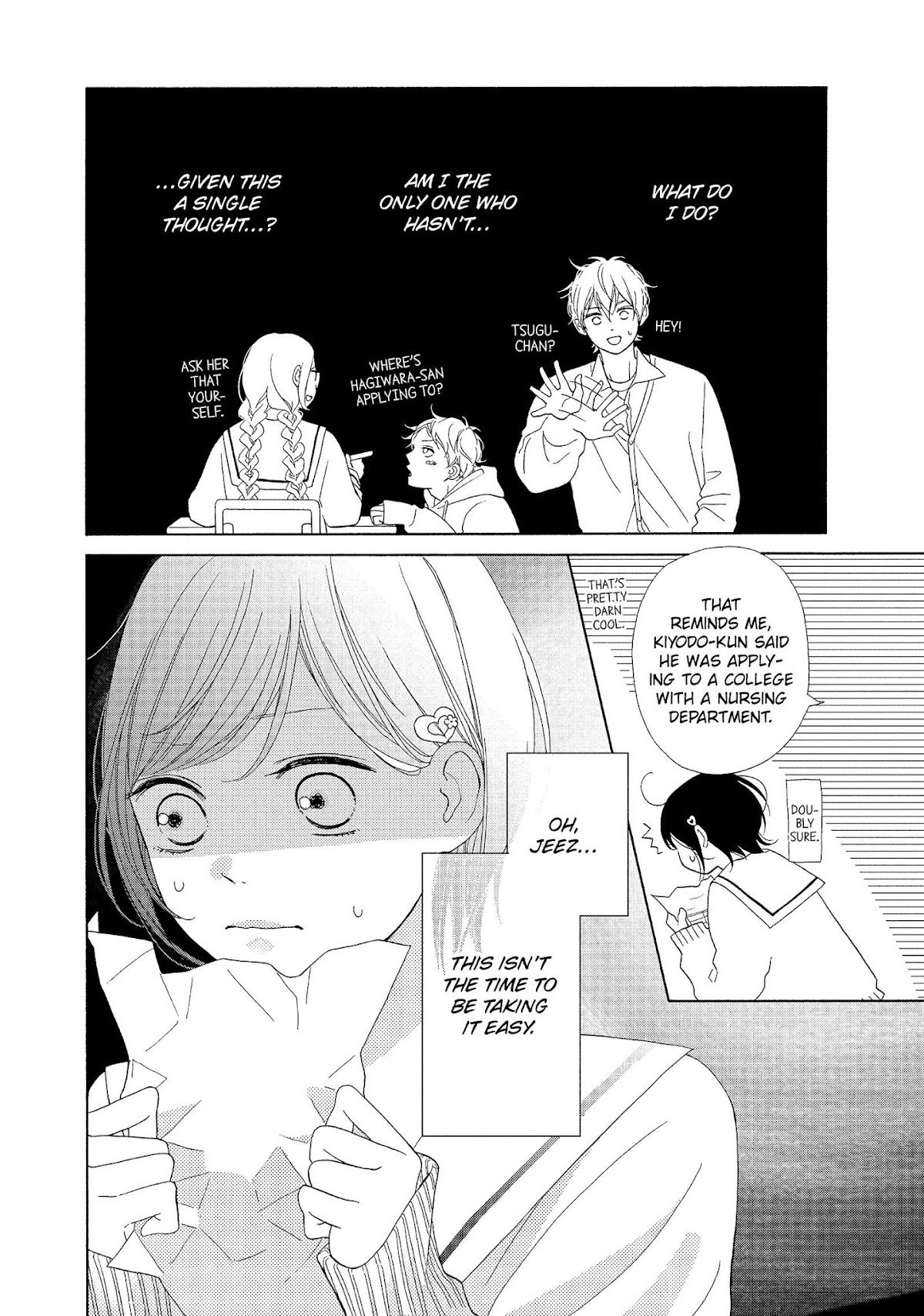 Kimi wa Kawaii Onnanoko Chapter 48 page 11 - Chapter 48: A Career Survey and a Love Letter