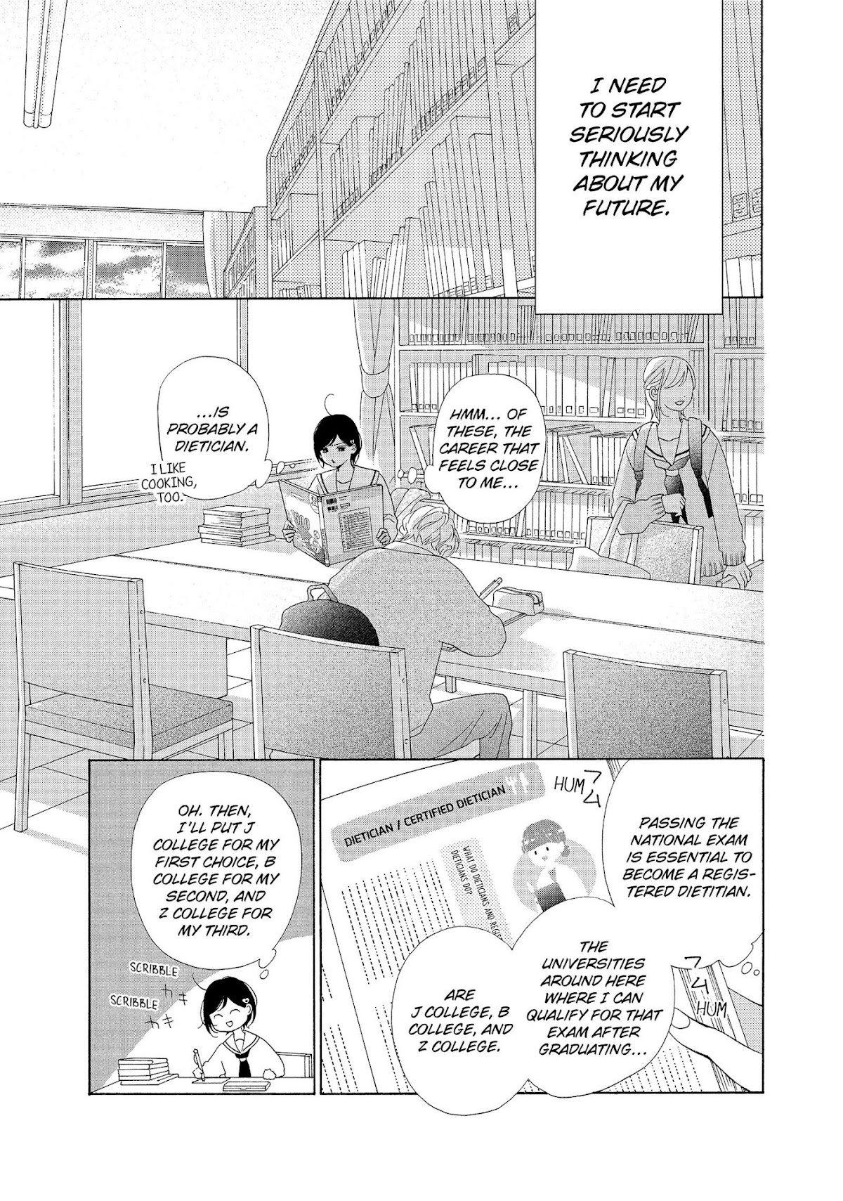 Kimi wa Kawaii Onnanoko Chapter 48 page 12 - Chapter 48: A Career Survey and a Love Letter