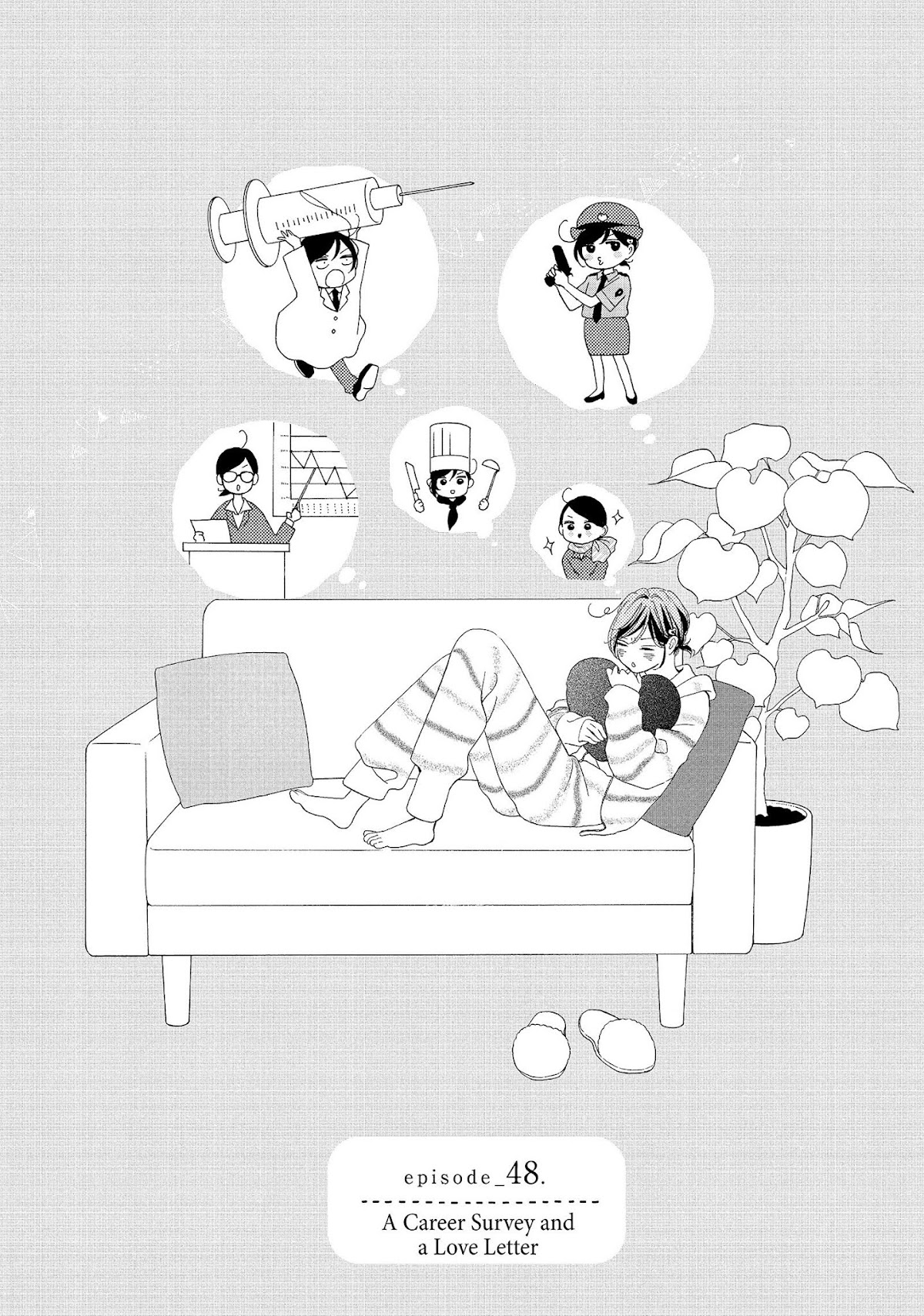 Kimi wa Kawaii Onnanoko Chapter 48 page 2 - Chapter 48: A Career Survey and a Love Letter