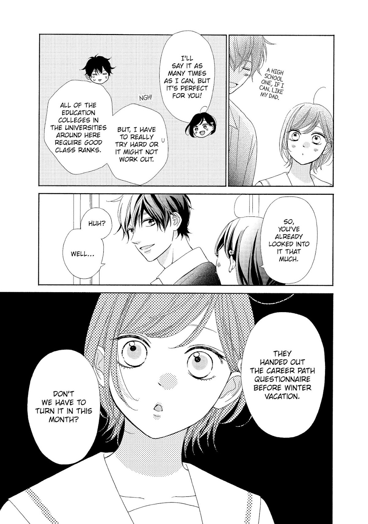 Kimi wa Kawaii Onnanoko Chapter 48 page 6 - Chapter 48: A Career Survey and a Love Letter