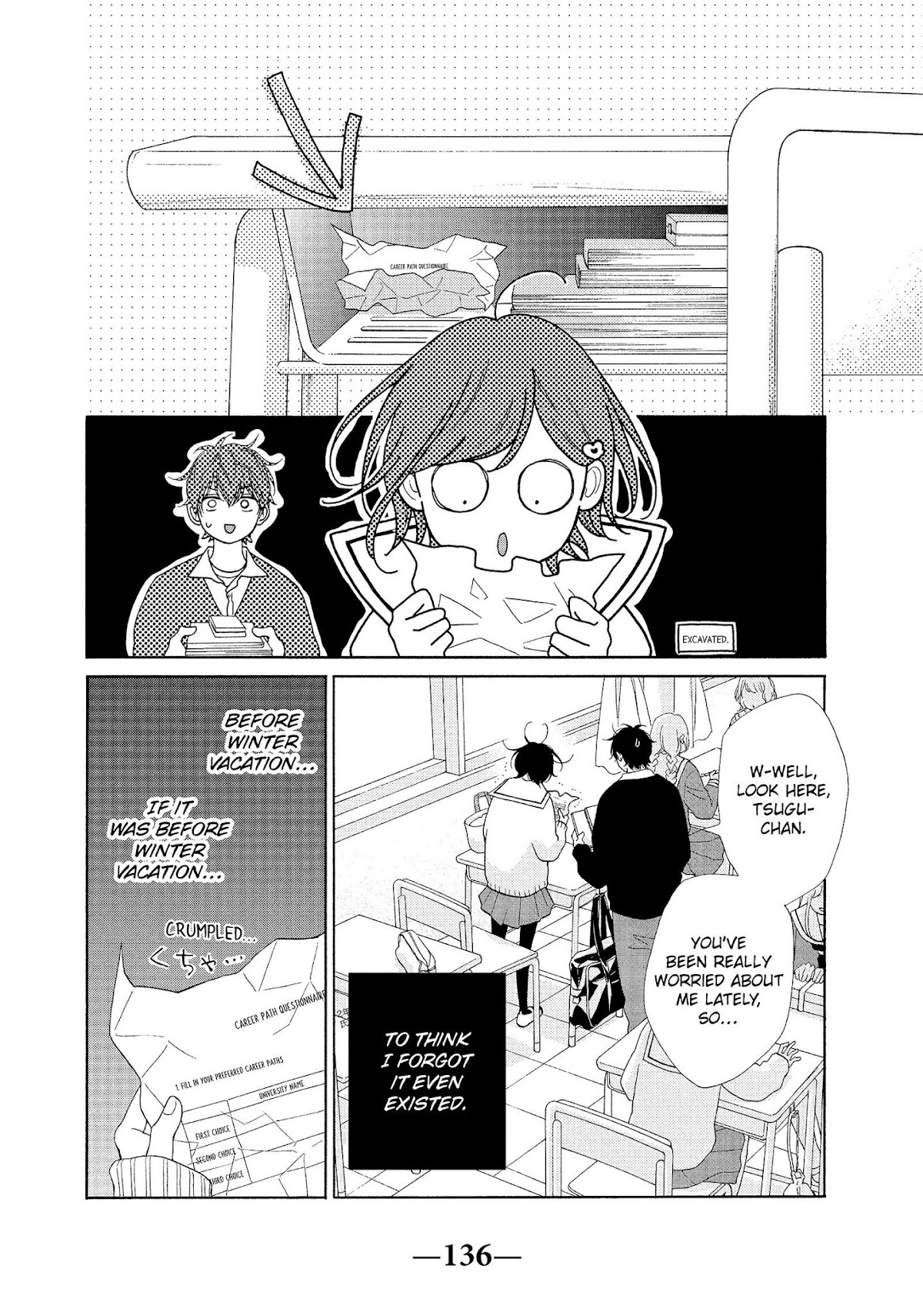 Kimi wa Kawaii Onnanoko Chapter 48 page 7 - Chapter 48: A Career Survey and a Love Letter