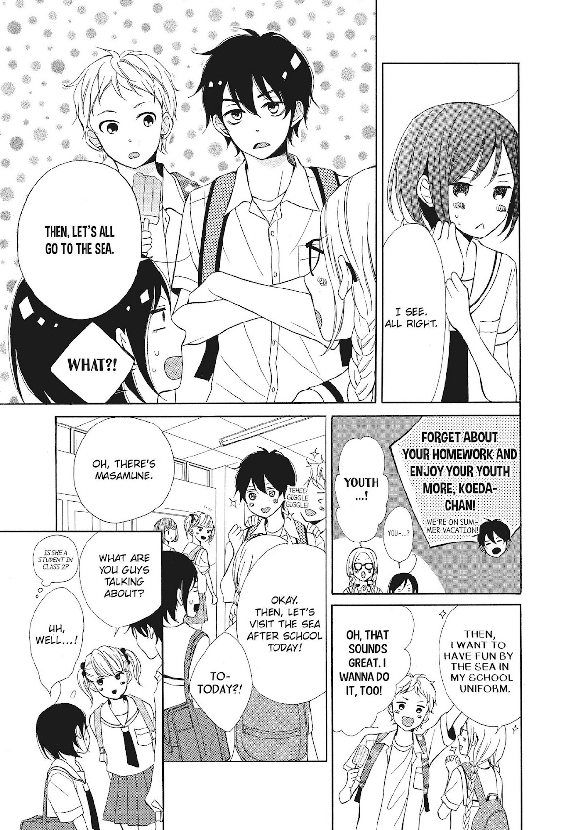 Kimi wa Kawaii Onnanoko Chapter 5 page 12 - Chapter 5: The Sea and Jealousy