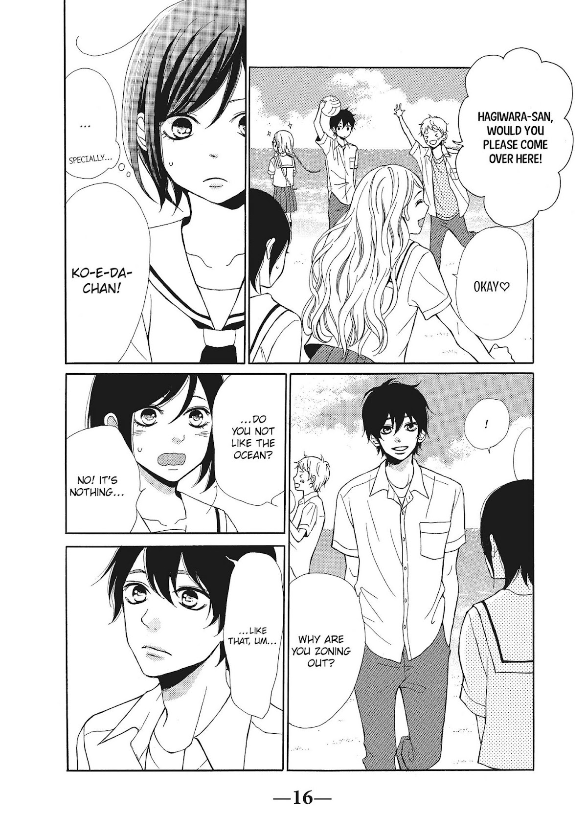 Kimi wa Kawaii Onnanoko Chapter 5 page 17 - Chapter 5: The Sea and Jealousy