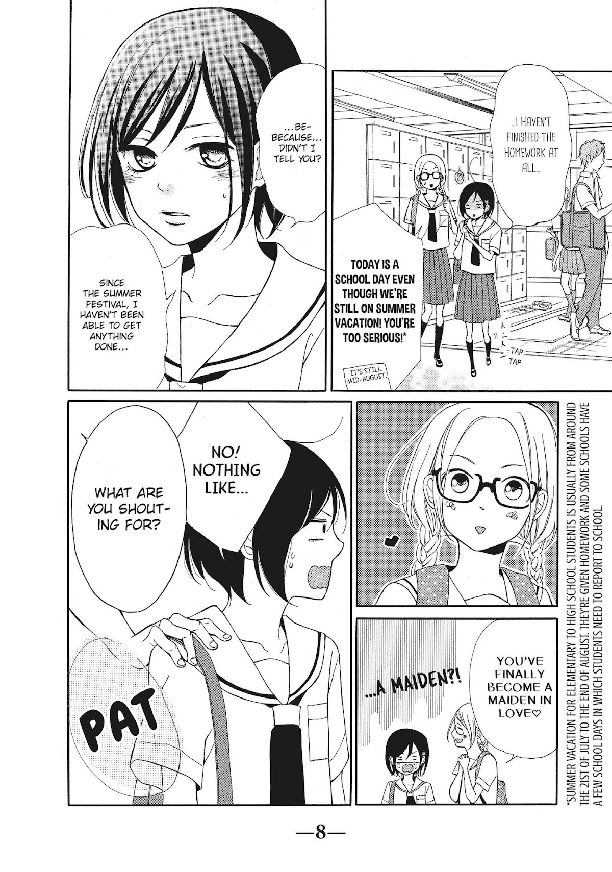 Kimi wa Kawaii Onnanoko Chapter 5 page 9 - Chapter 5: The Sea and Jealousy