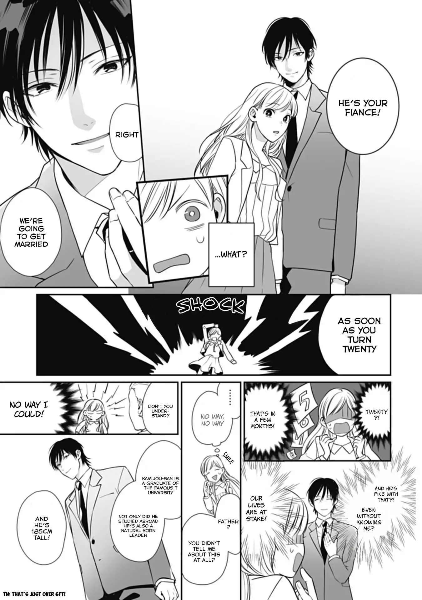 Kimi wa Kyoukon Chapter 1 page 10 - Chapter 1: The Sudden Engagement