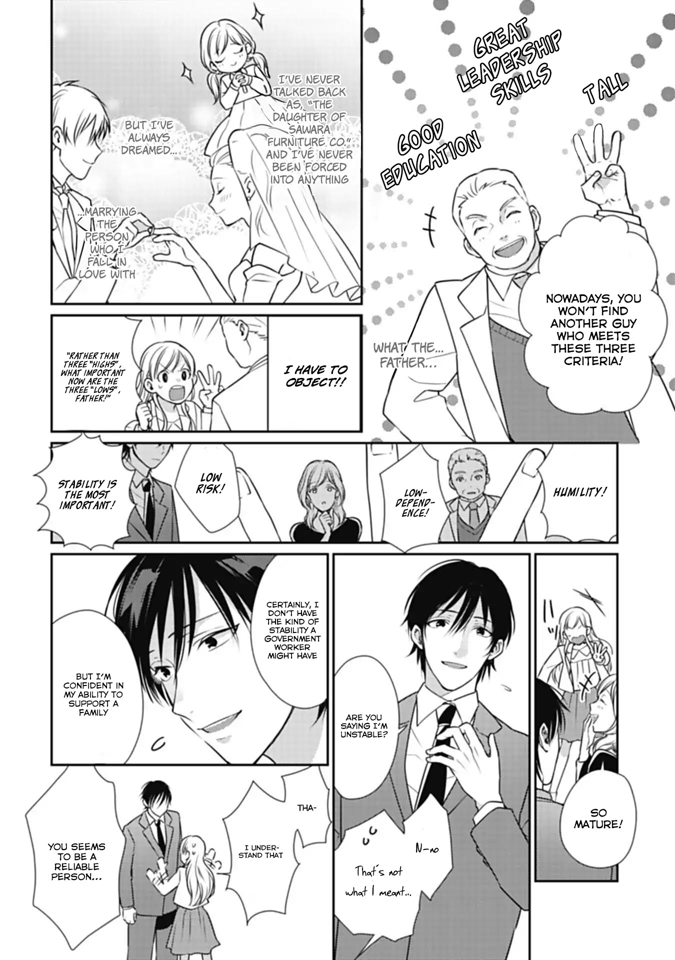 Kimi wa Kyoukon Chapter 1 page 11 - Chapter 1: The Sudden Engagement