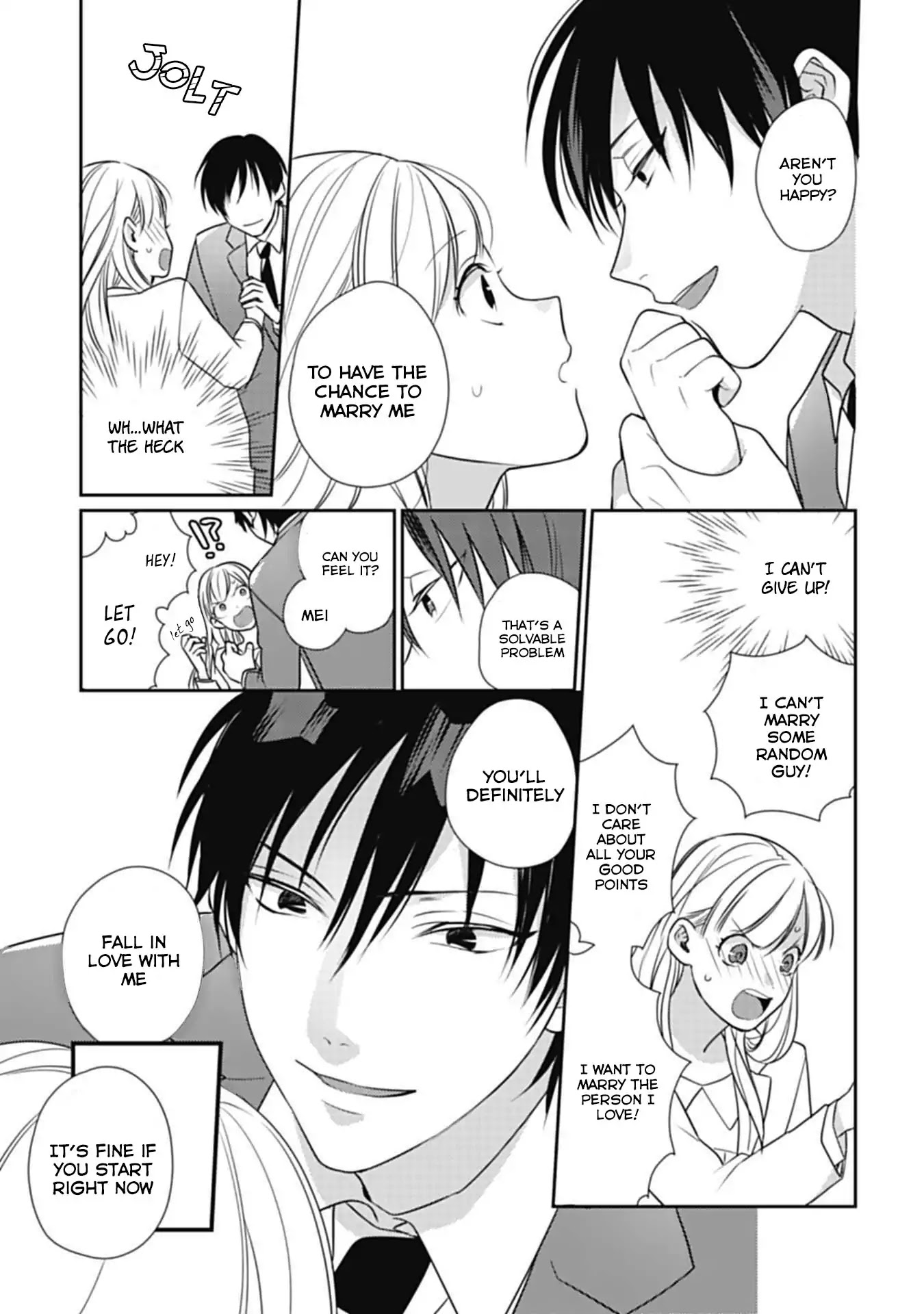 Kimi wa Kyoukon Chapter 1 page 14 - Chapter 1: The Sudden Engagement