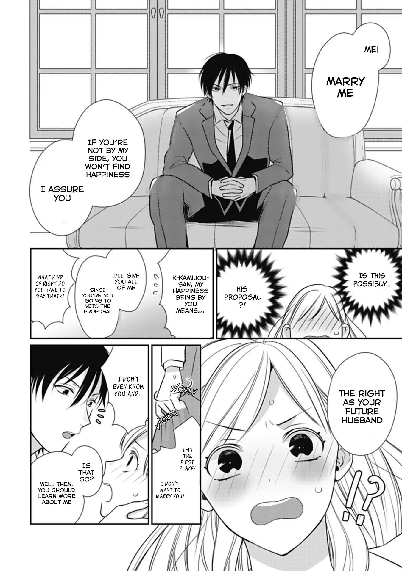 Kimi wa Kyoukon Chapter 1 page 15 - Chapter 1: The Sudden Engagement