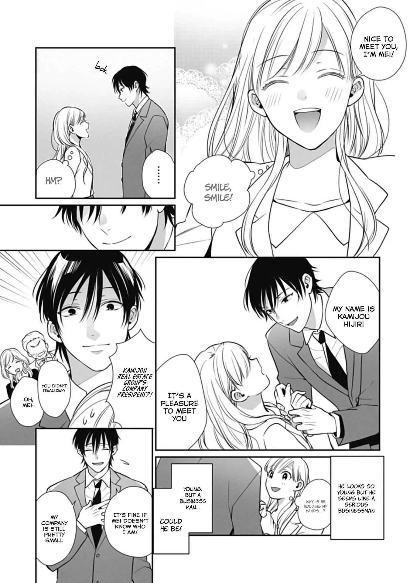 Kimi wa Kyoukon Chapter 1 page 8 - Chapter 1: The Sudden Engagement