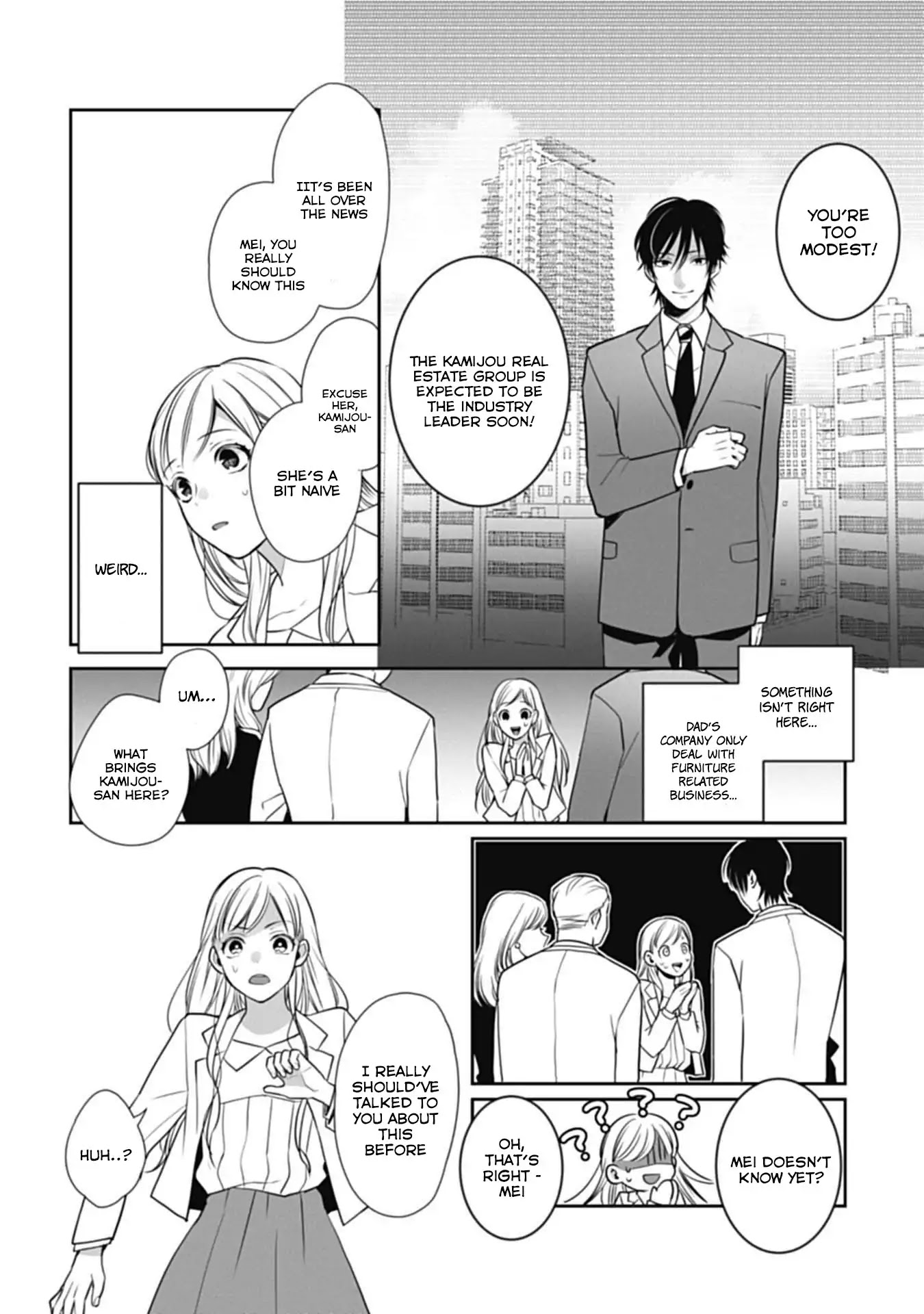 Kimi wa Kyoukon Chapter 1 page 9 - Chapter 1: The Sudden Engagement