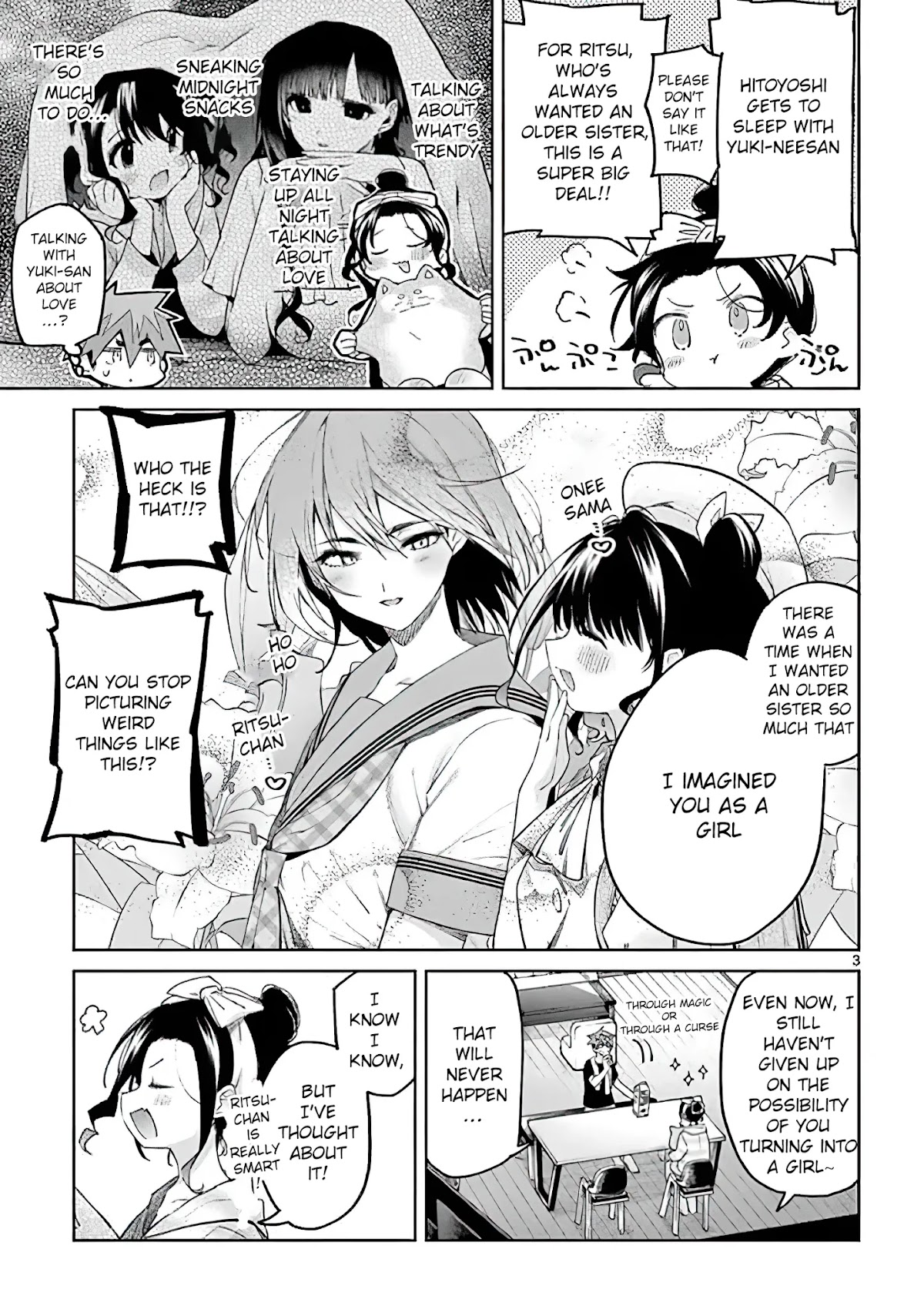 Kimi wa Meido-sama Chapter 10 page 3 - Chapter 10: You Just Got Out of the Bath