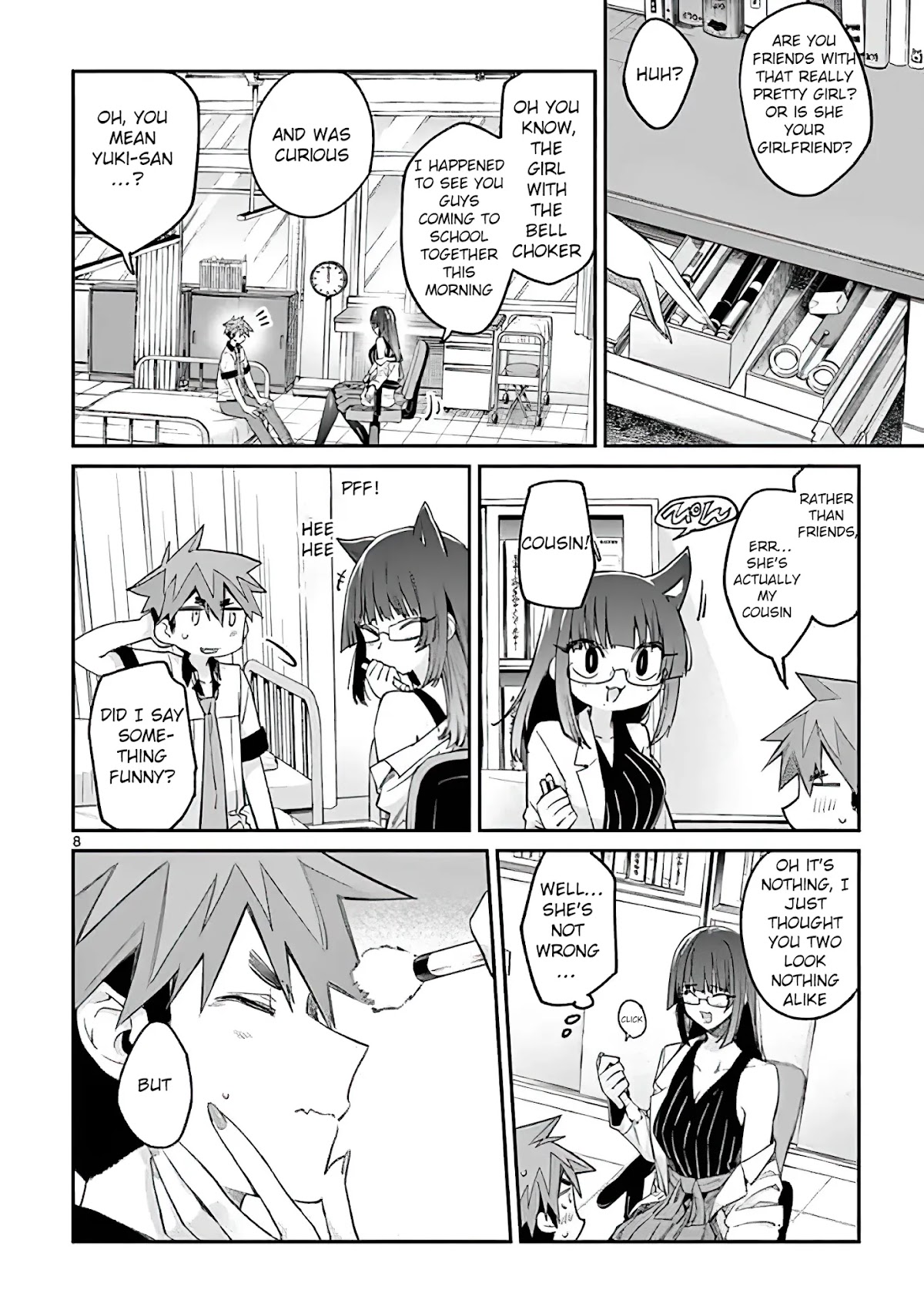 Kimi wa Meido-sama Chapter 11 page 8 - Chapter 11: Are You a Cat?