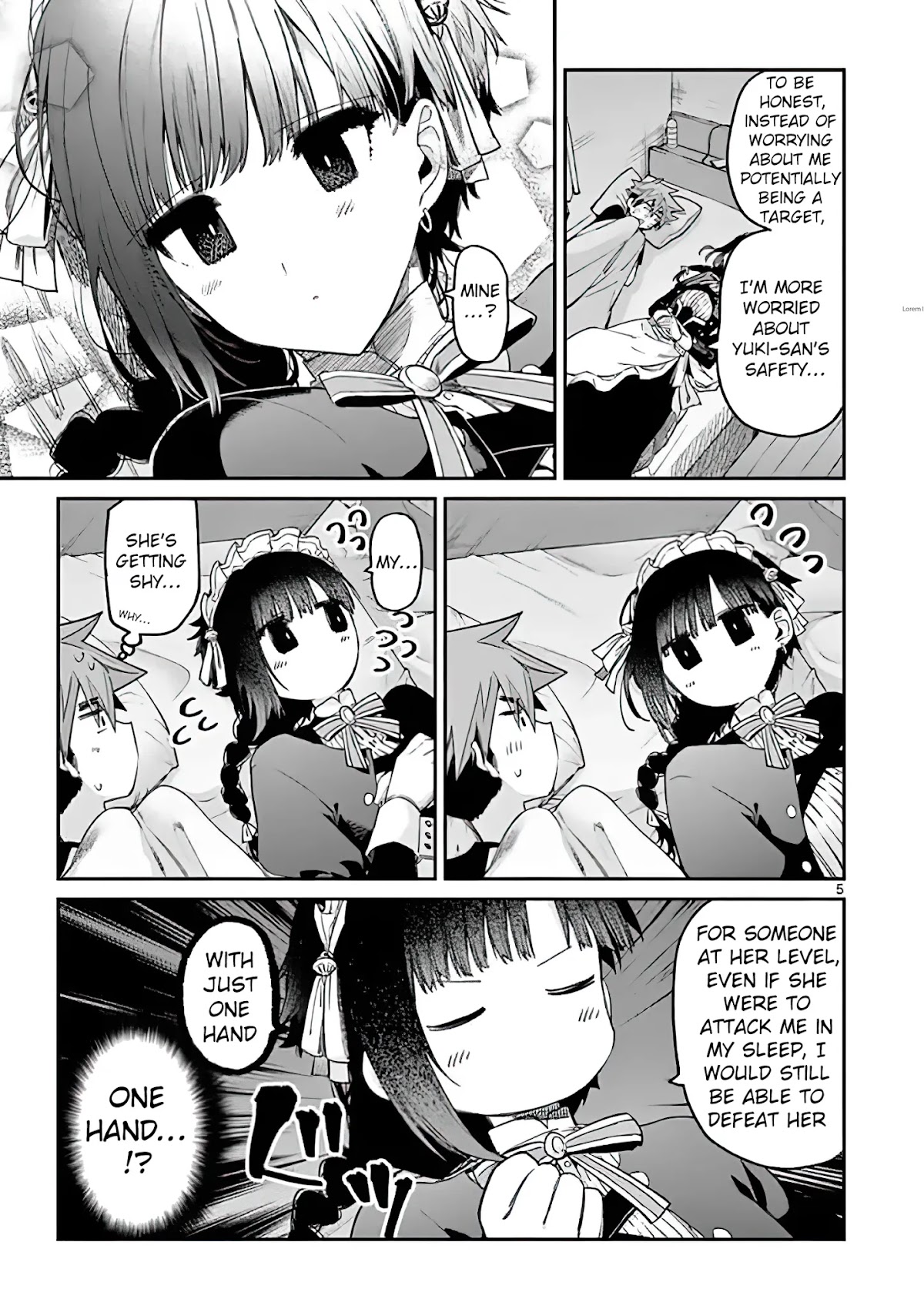 Kimi wa Meido-sama Chapter 12 page 5 - Chapter 12: The Person You Want to Protect