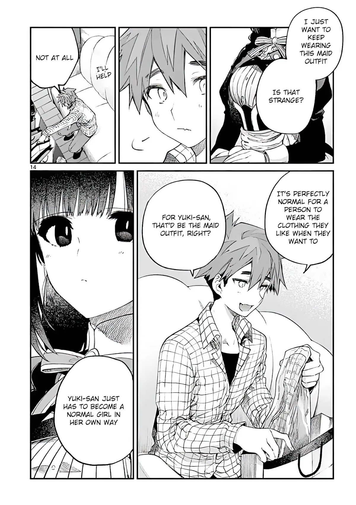 Kimi wa Meido-sama Chapter 17 page 14 - Chapter 17: You Finally Noticed It