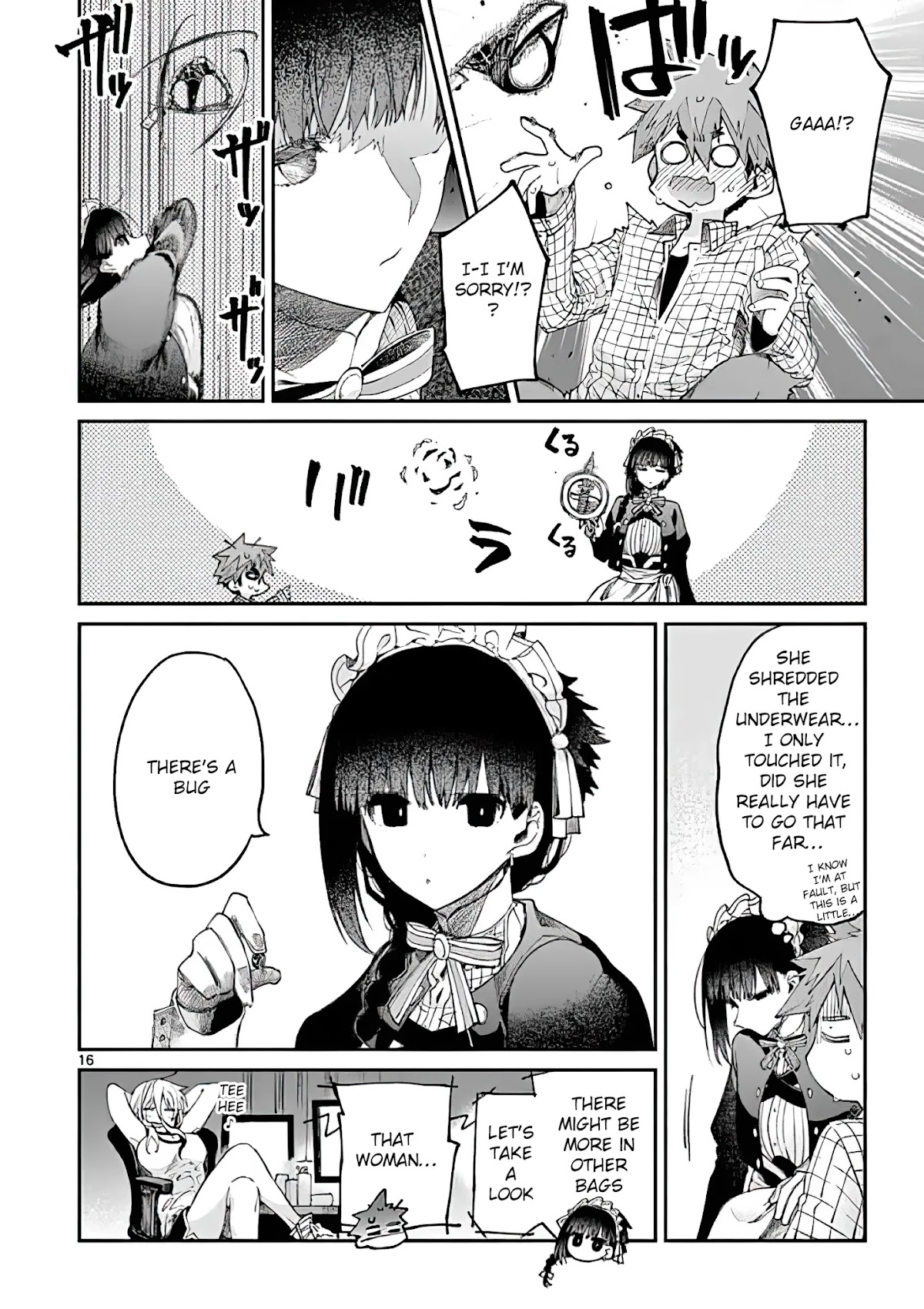 Kimi wa Meido-sama Chapter 17 page 16 - Chapter 17: You Finally Noticed It