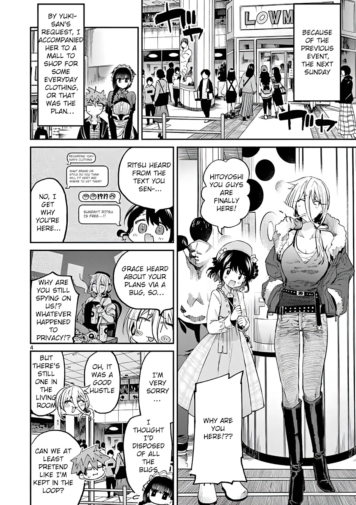 Kimi wa Meido-sama Chapter 17 page 4 - Chapter 17: You Finally Noticed It