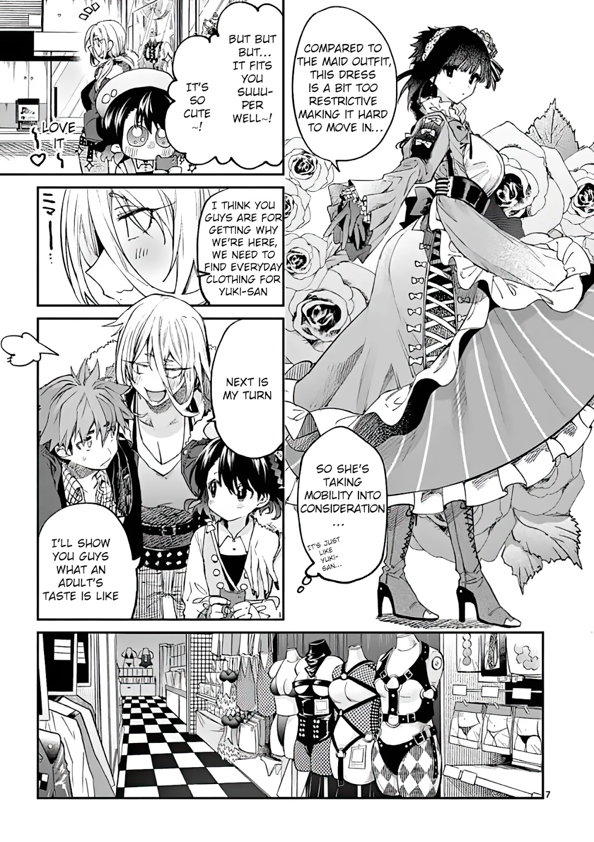 Kimi wa Meido-sama Chapter 17 page 7 - Chapter 17: You Finally Noticed It