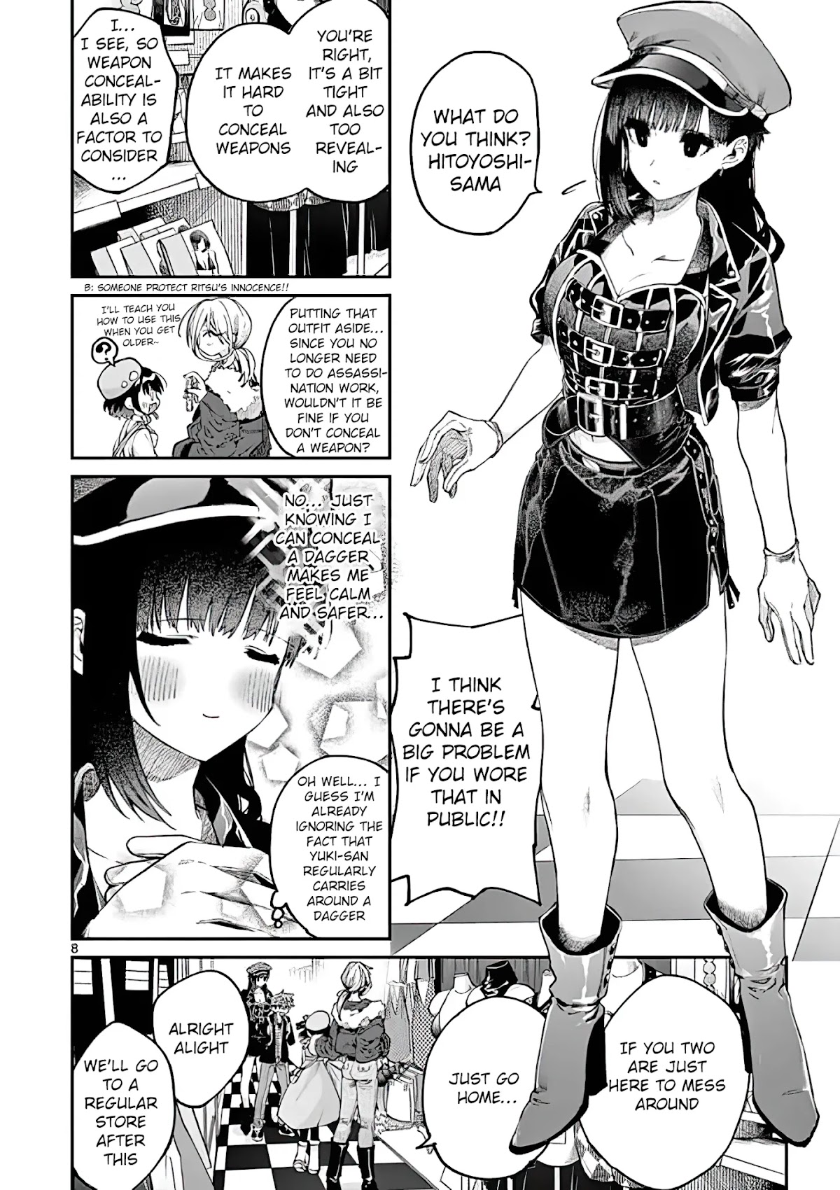 Kimi wa Meido-sama Chapter 17 page 8 - Chapter 17: You Finally Noticed It