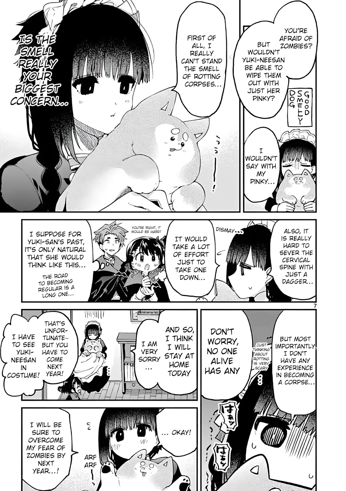 Kimi wa Meido-sama Chapter 18 page 7 - Chapter 18: The Halloween Night With You