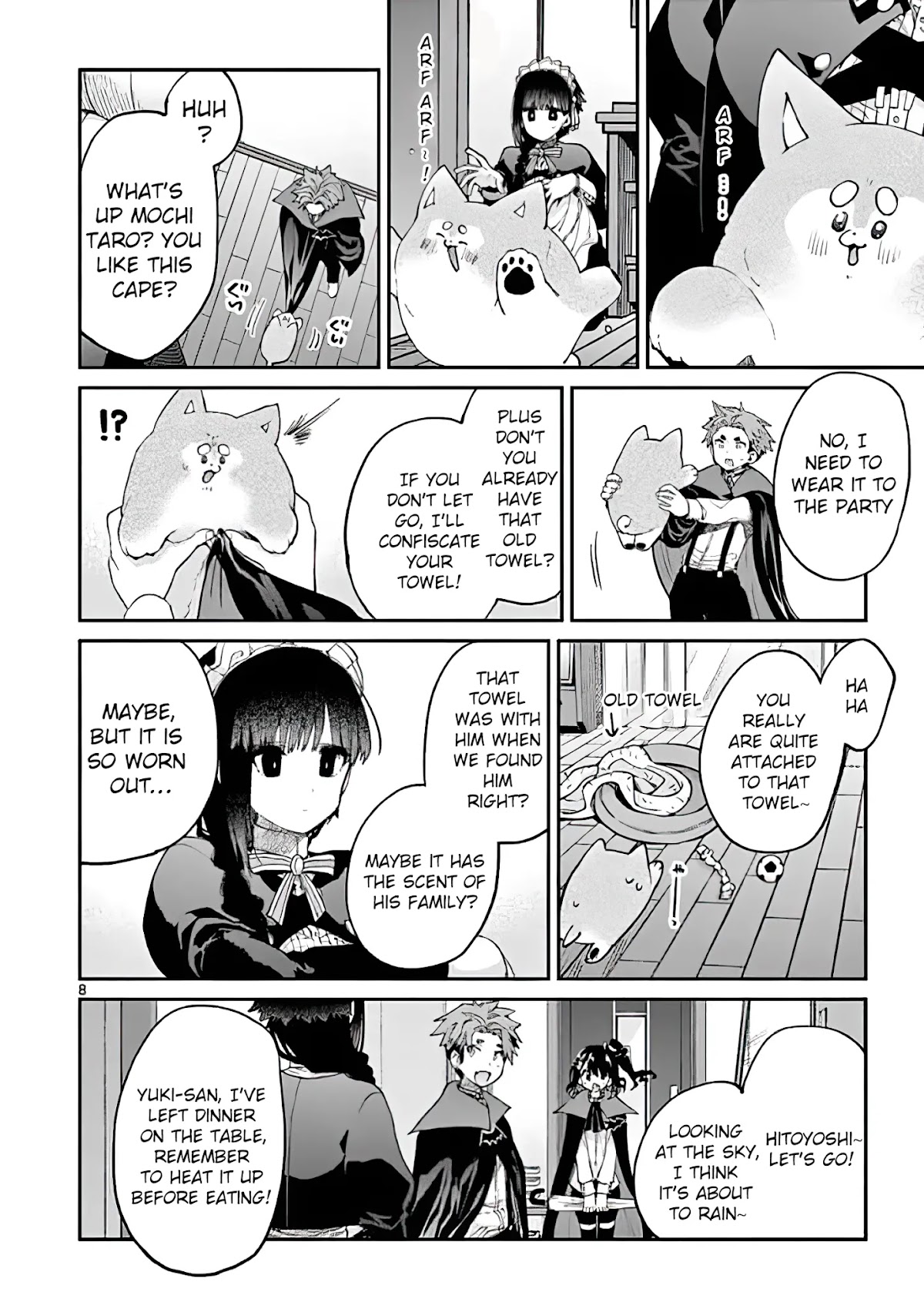 Kimi wa Meido-sama Chapter 18 page 8 - Chapter 18: The Halloween Night With You