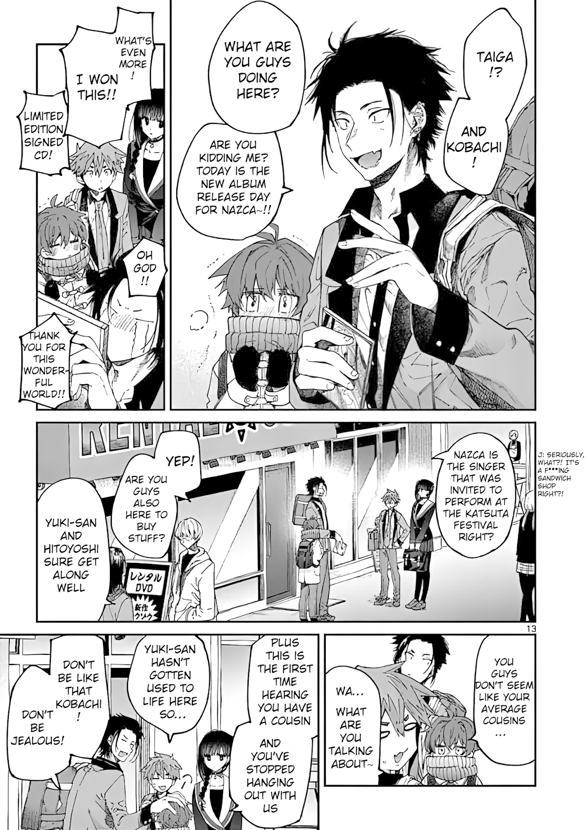 Kimi wa Meido-sama Chapter 19 page 13 - Chapter 19: You and the Appetite of Fall