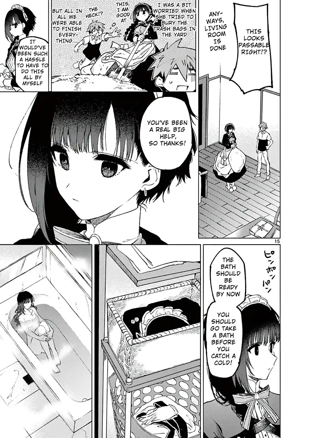 Kimi wa Meido-sama Chapter 2 page 15 - Chapter 2: The Slightly Clumsy You