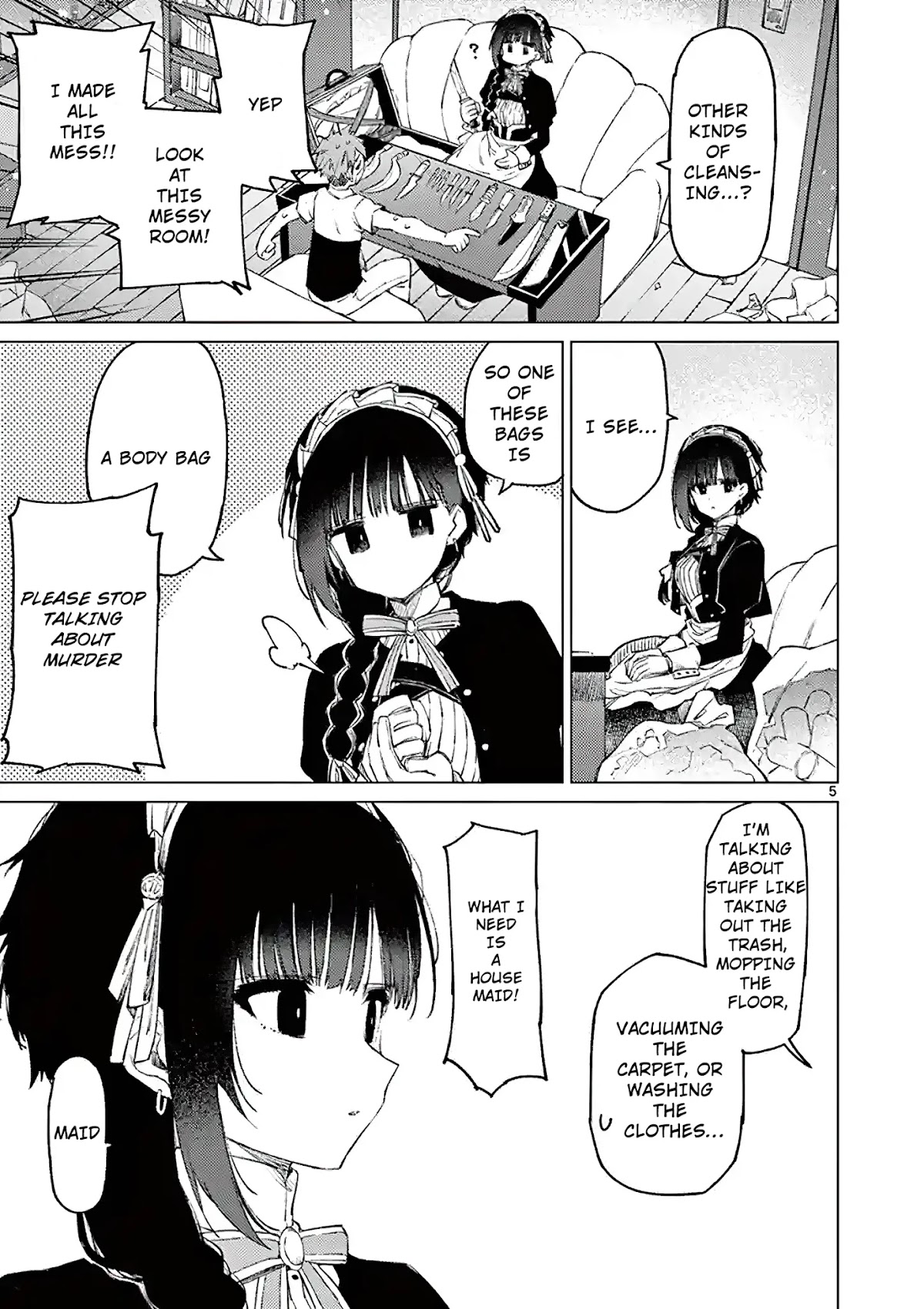 Kimi wa Meido-sama Chapter 2 page 5 - Chapter 2: The Slightly Clumsy You