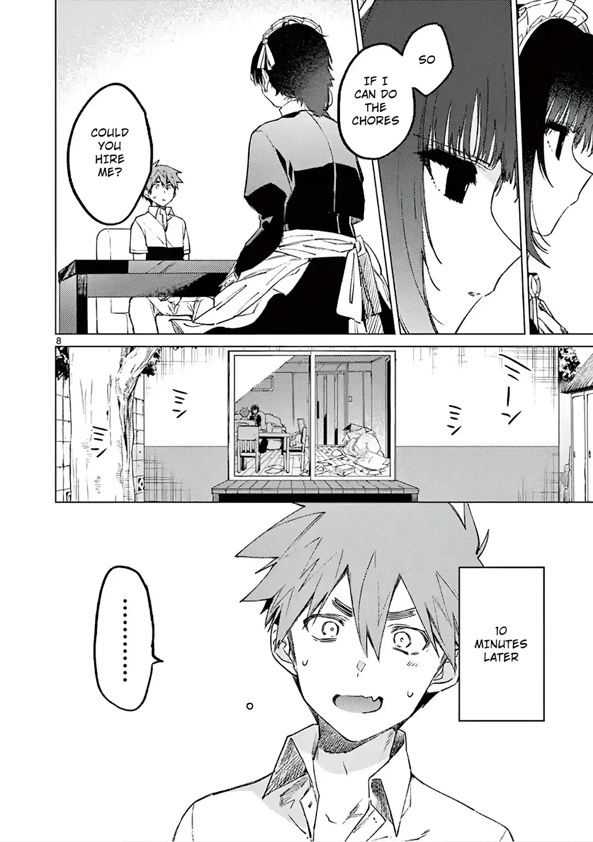 Kimi wa Meido-sama Chapter 2 page 8 - Chapter 2: The Slightly Clumsy You