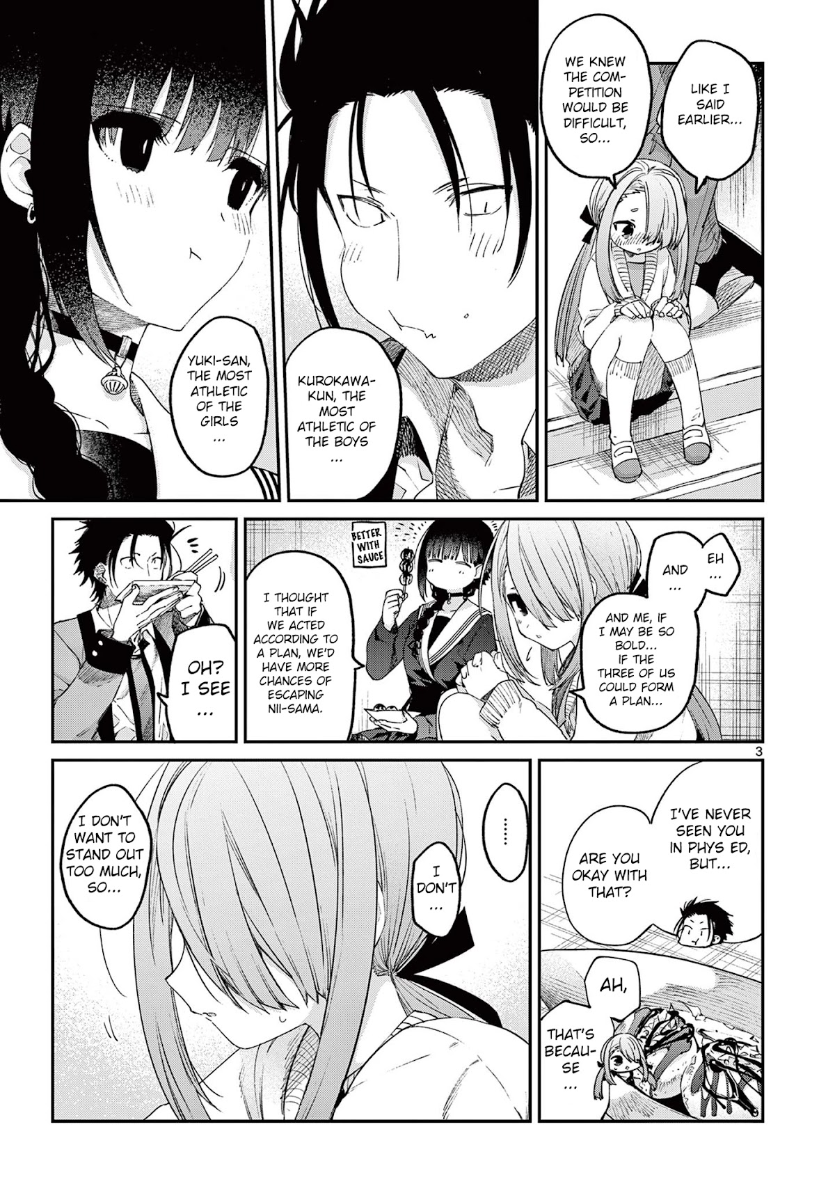 Kimi wa Meido-sama Chapter 23 page 4 - Chapter 23: You and Inaba's White Rabbit