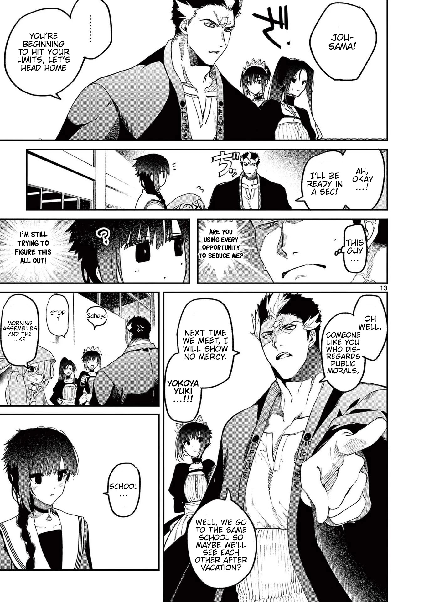 Kimi wa Meido-sama Chapter 26 page 13 - Chapter 26: You thought we'd live happily ever after.