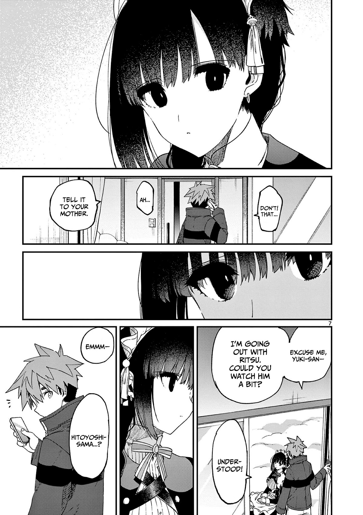 Kimi wa Meido-sama Chapter 28 page 8 - Chapter 28: You and the forbidden fruit