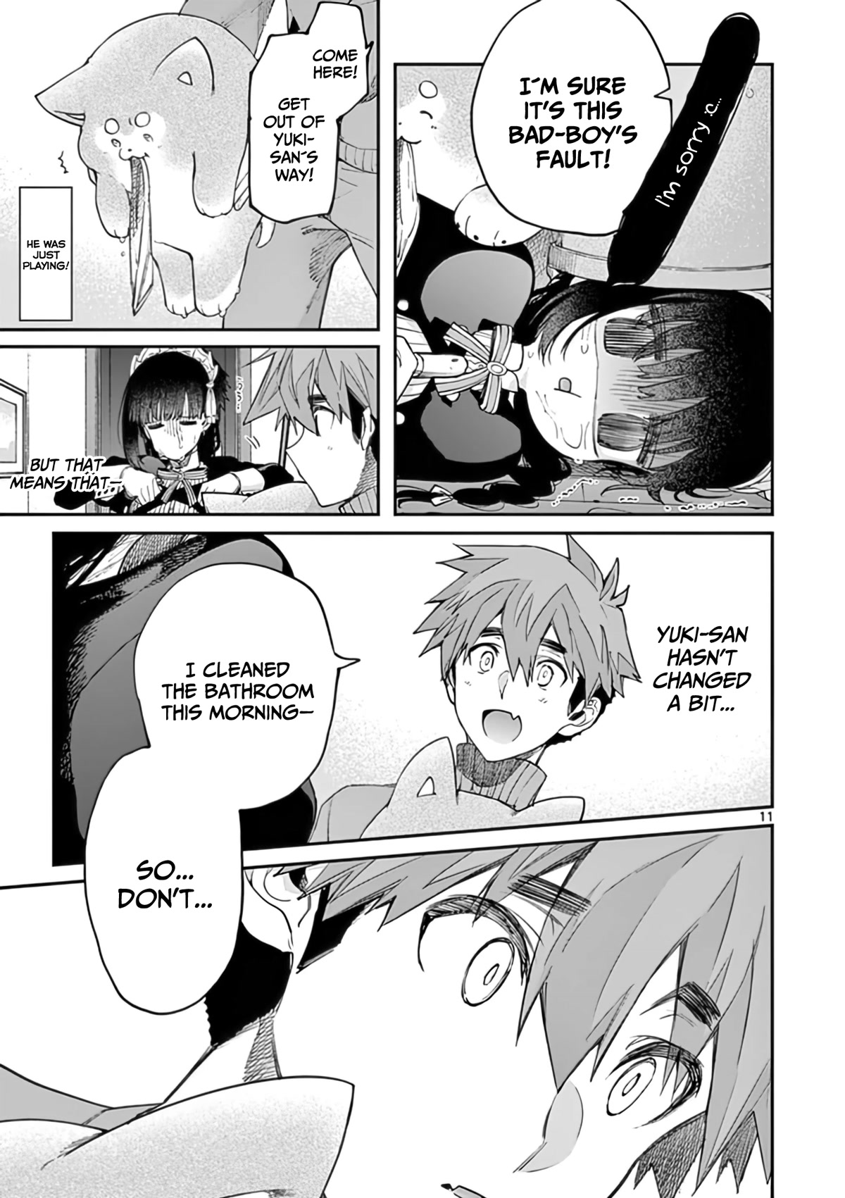 Kimi wa Meido-sama Chapter 30 page 12 - Chapter 30: A lost paradise between you and me