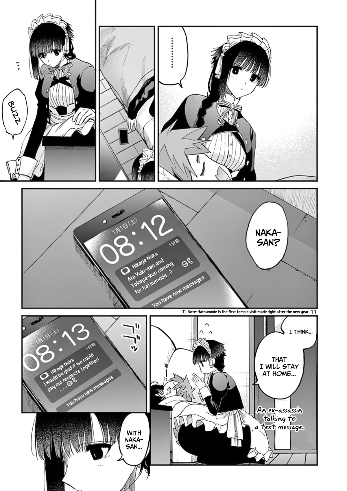 Kimi wa Meido-sama Chapter 32 page 12 - Chapter 32: Your prayer is god's prayer