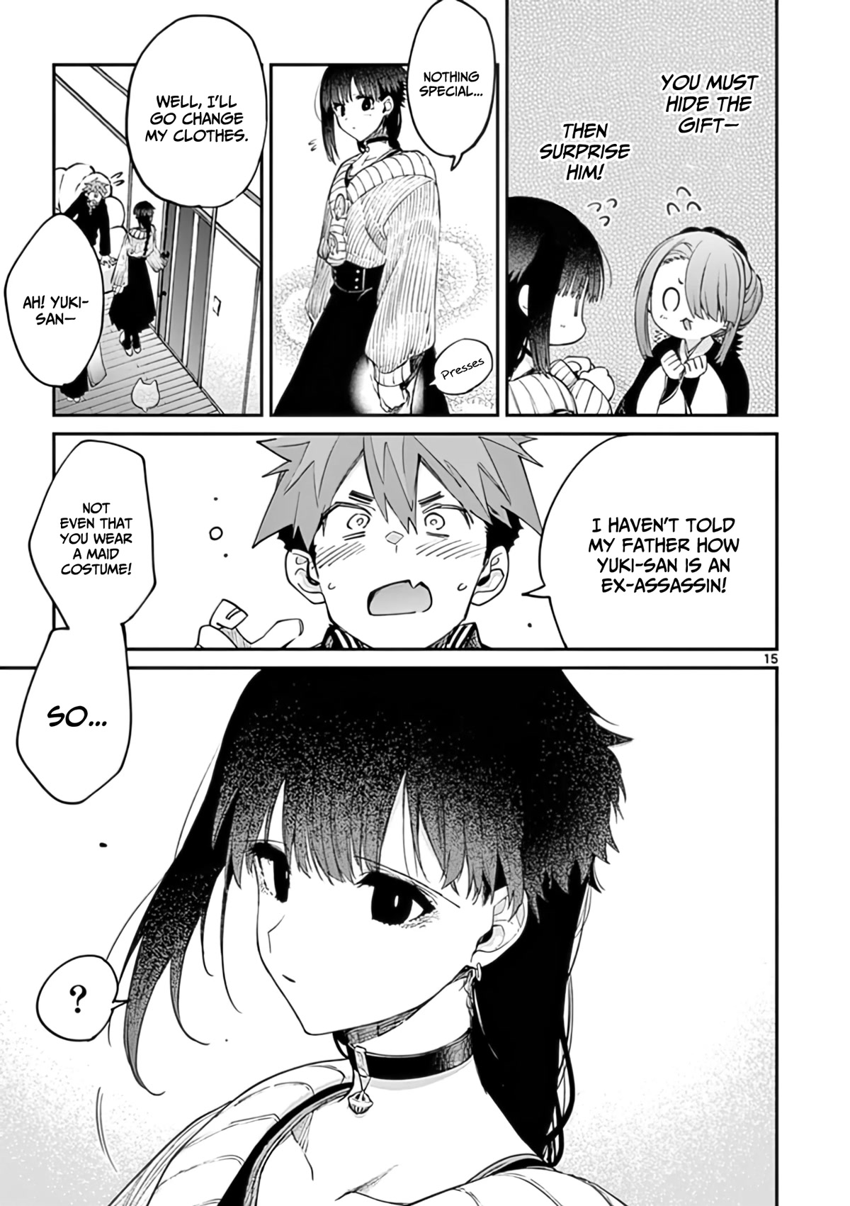 Kimi wa Meido-sama Chapter 33 page 16 - Chapter 33: Feeding your hambling euphoria