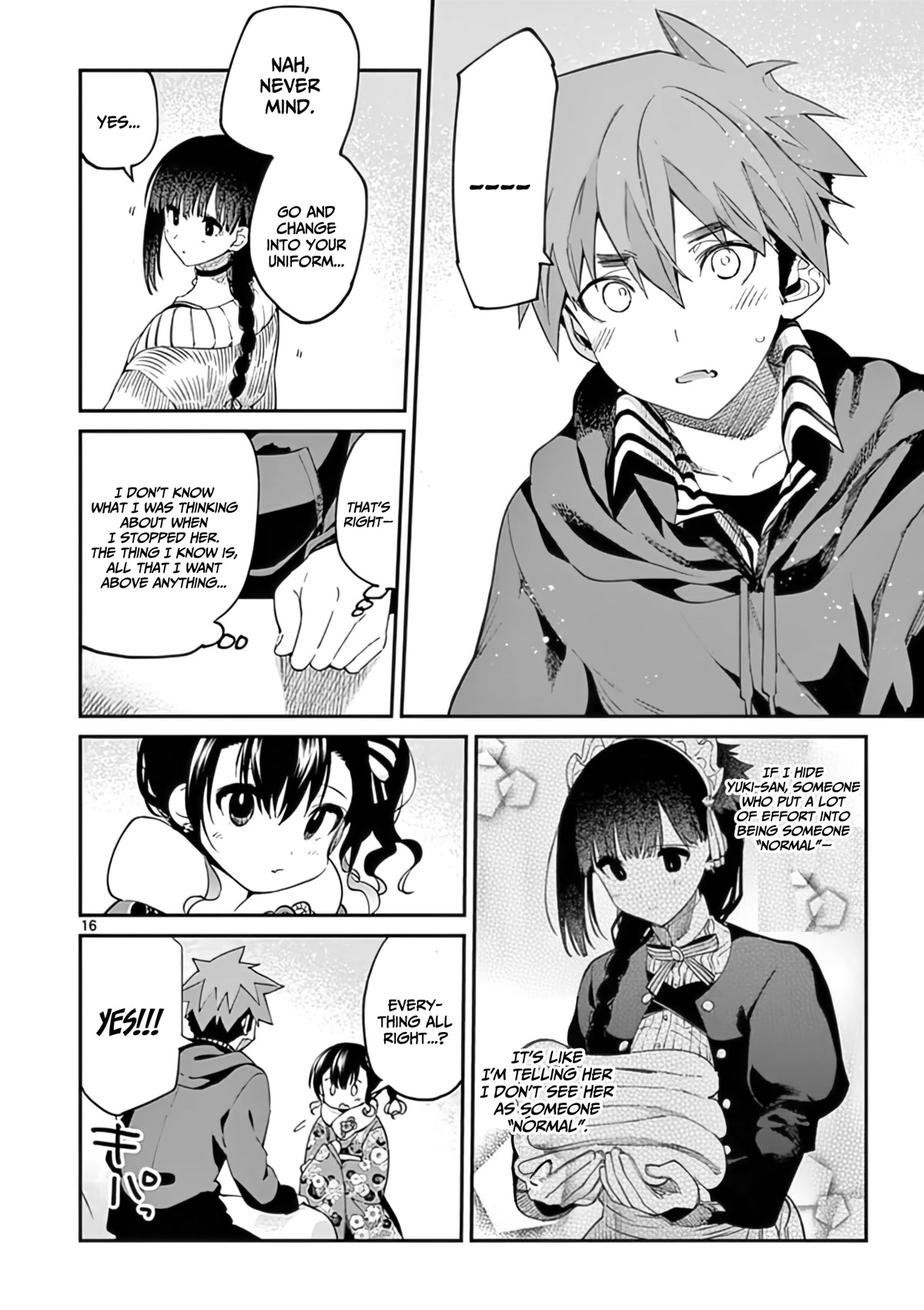 Kimi wa Meido-sama Chapter 33 page 17 - Chapter 33: Feeding your hambling euphoria