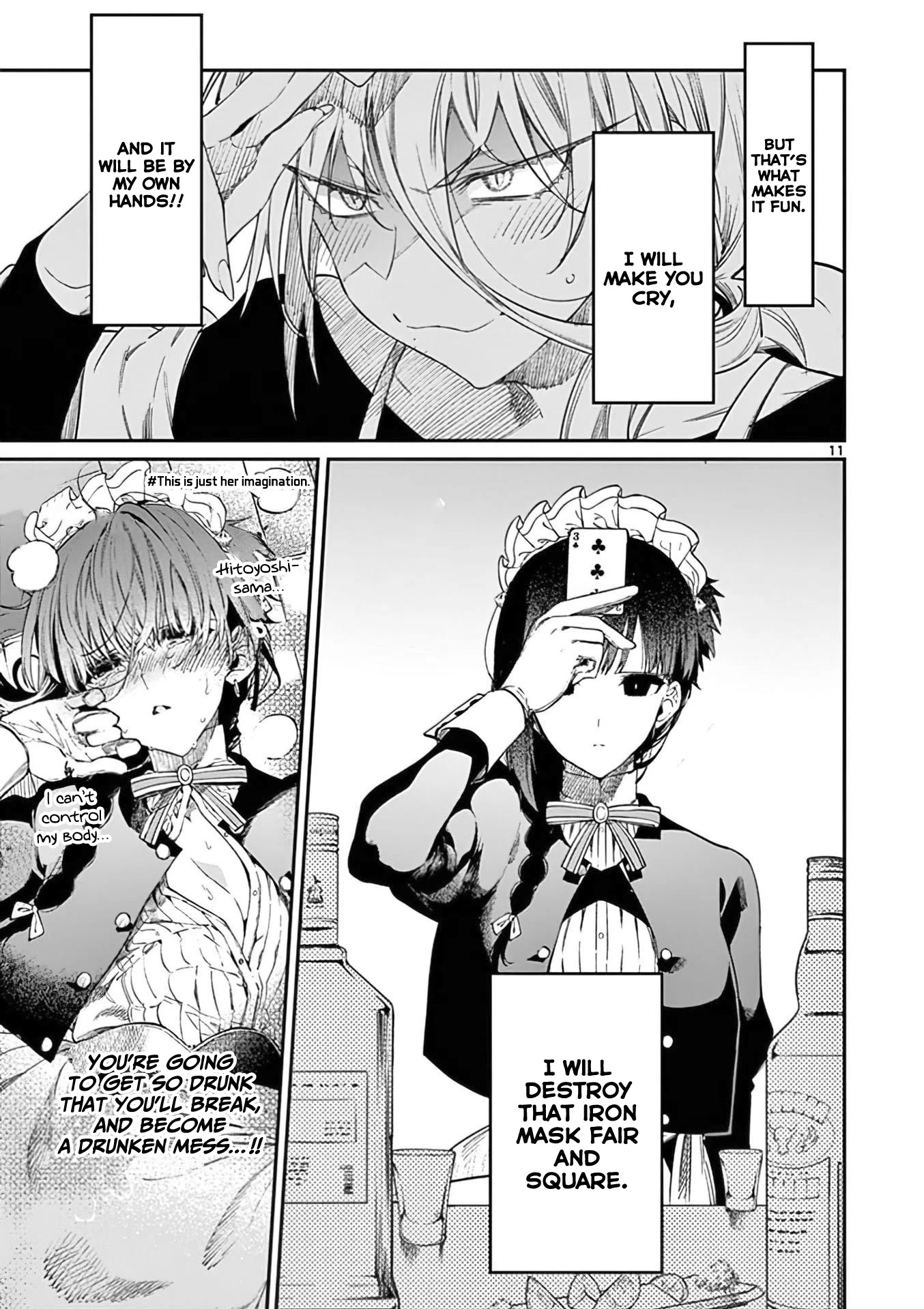 Kimi wa Meido-sama Chapter 35 page 12 - Chapter 35: You are full of energy