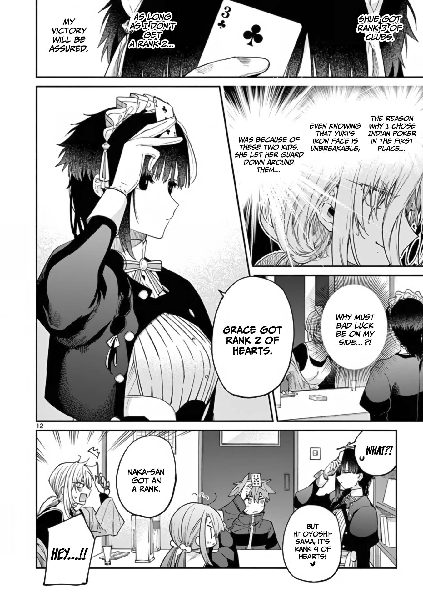 Kimi wa Meido-sama Chapter 35 page 13 - Chapter 35: You are full of energy