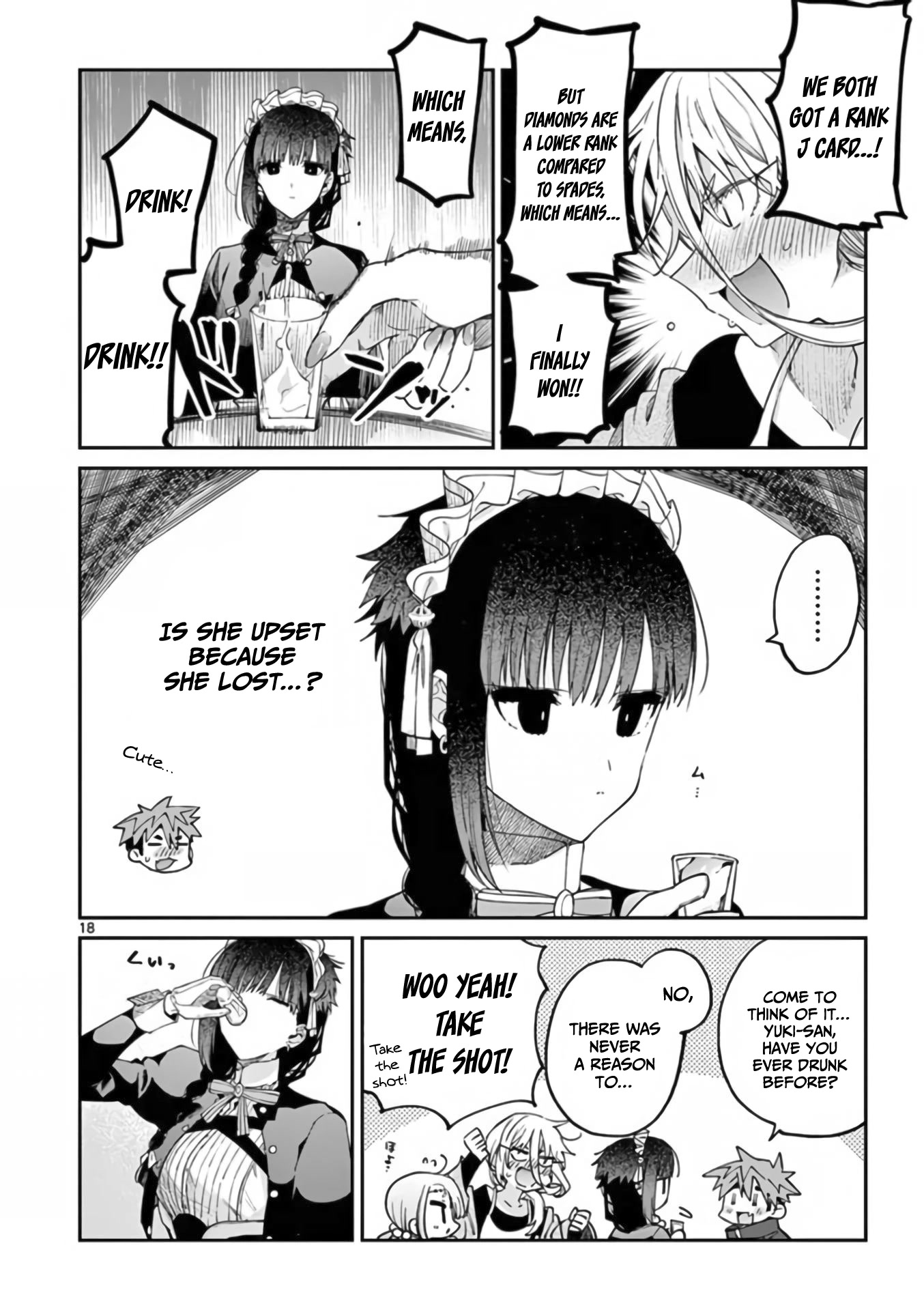 Kimi wa Meido-sama Chapter 35 page 19 - Chapter 35: You are full of energy