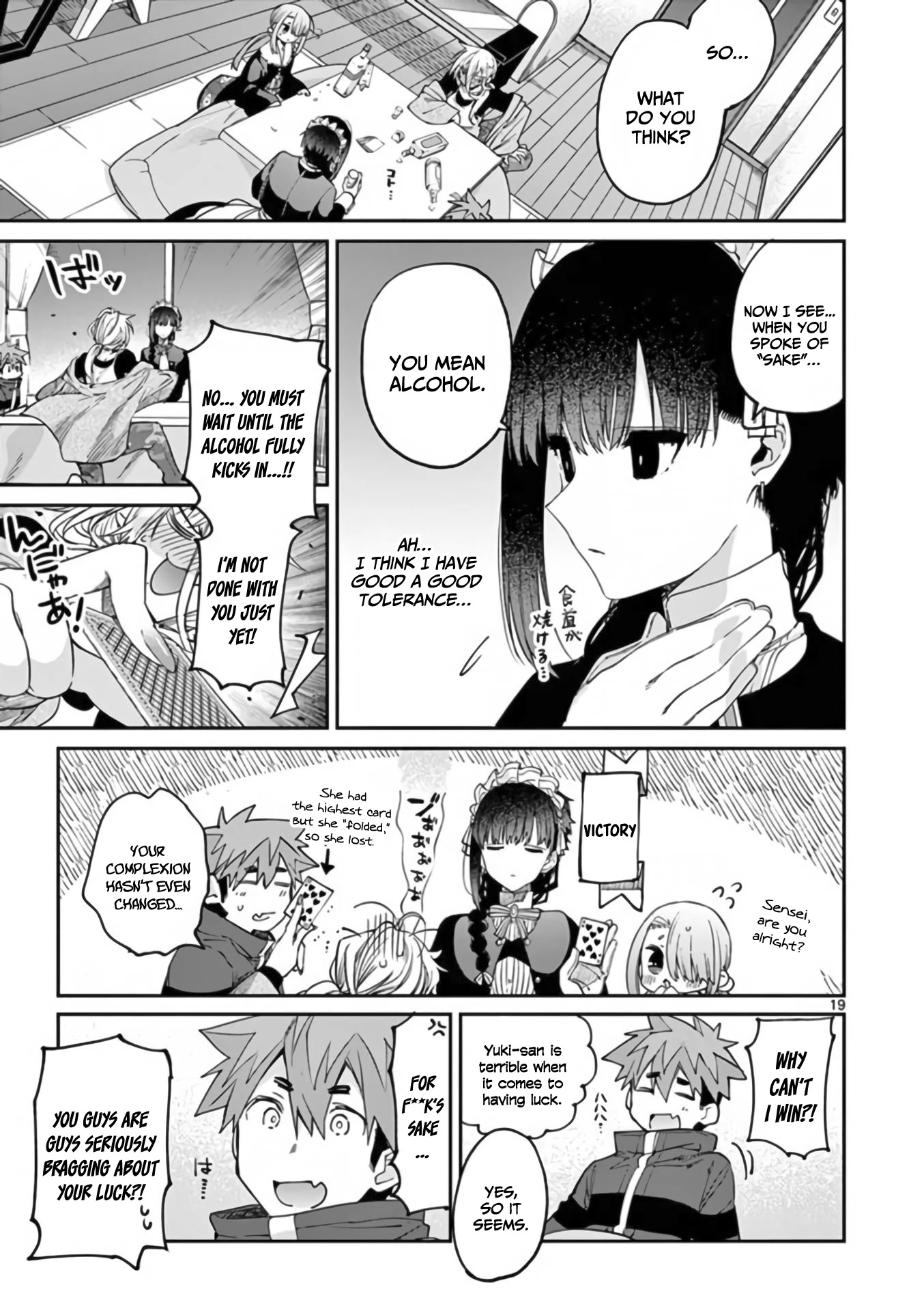 Kimi wa Meido-sama Chapter 35 page 20 - Chapter 35: You are full of energy