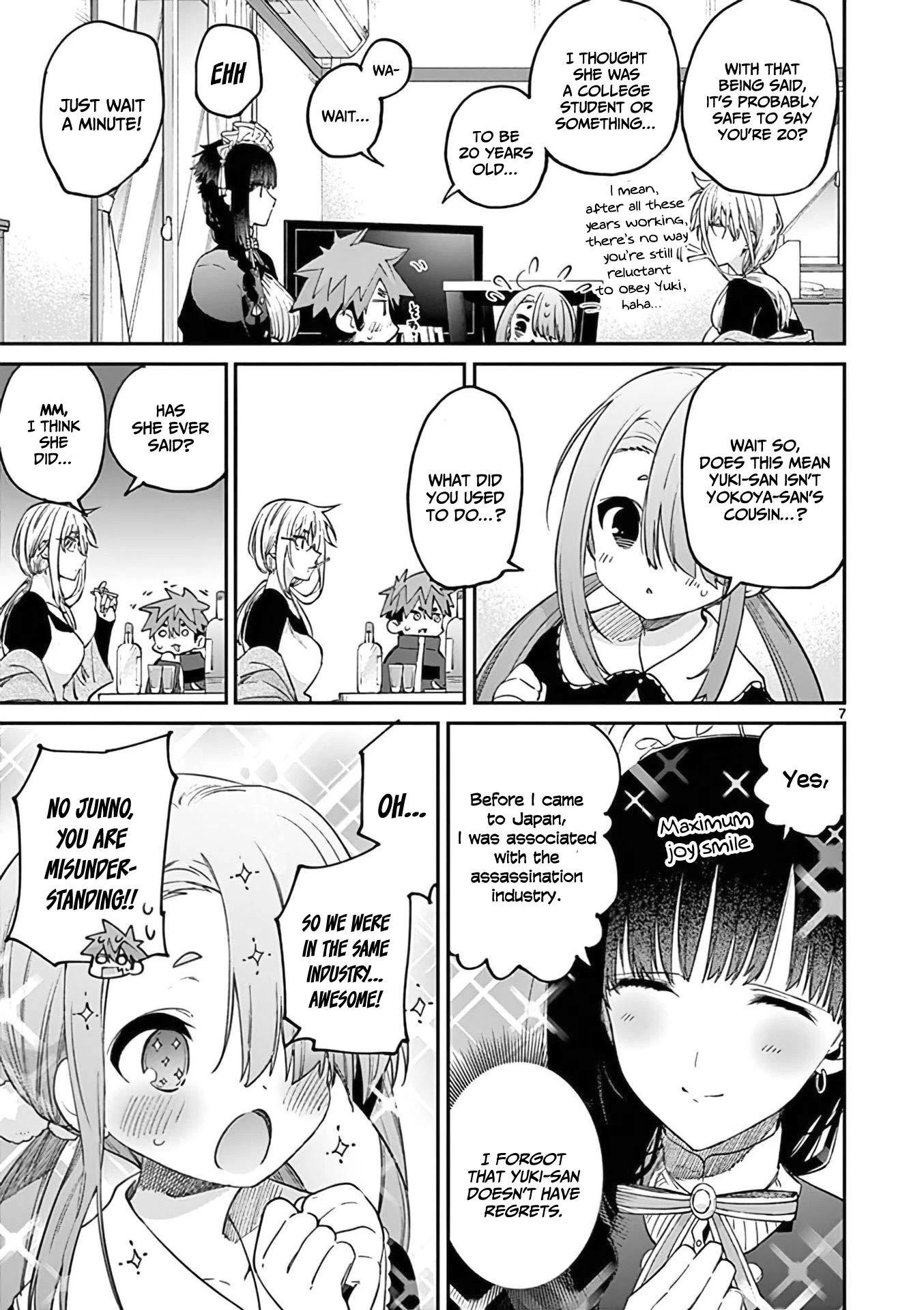 Kimi wa Meido-sama Chapter 35 page 8 - Chapter 35: You are full of energy