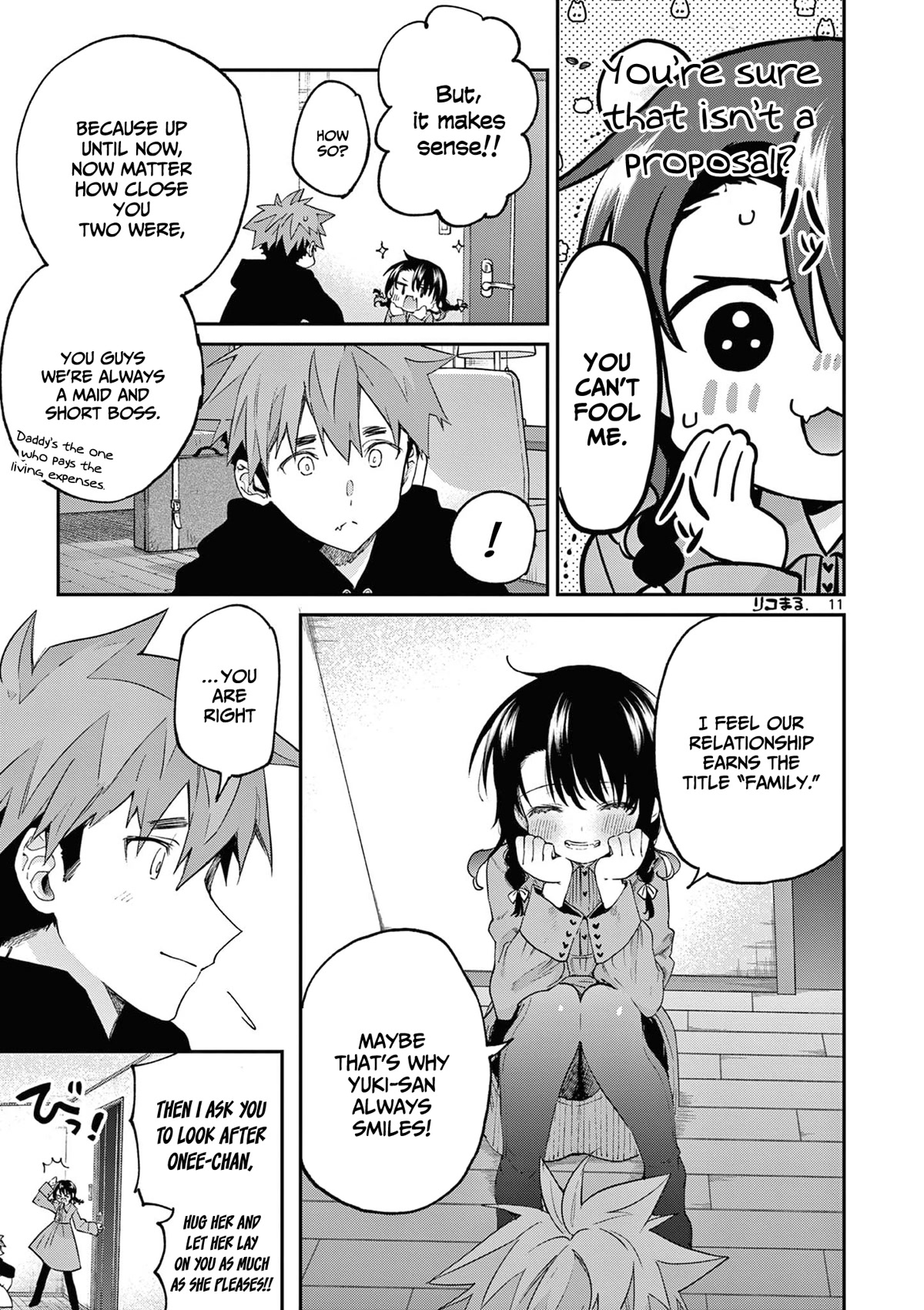 Kimi wa Meido-sama Chapter 36 page 12 - Chapter 36: These feelings remain unnamed