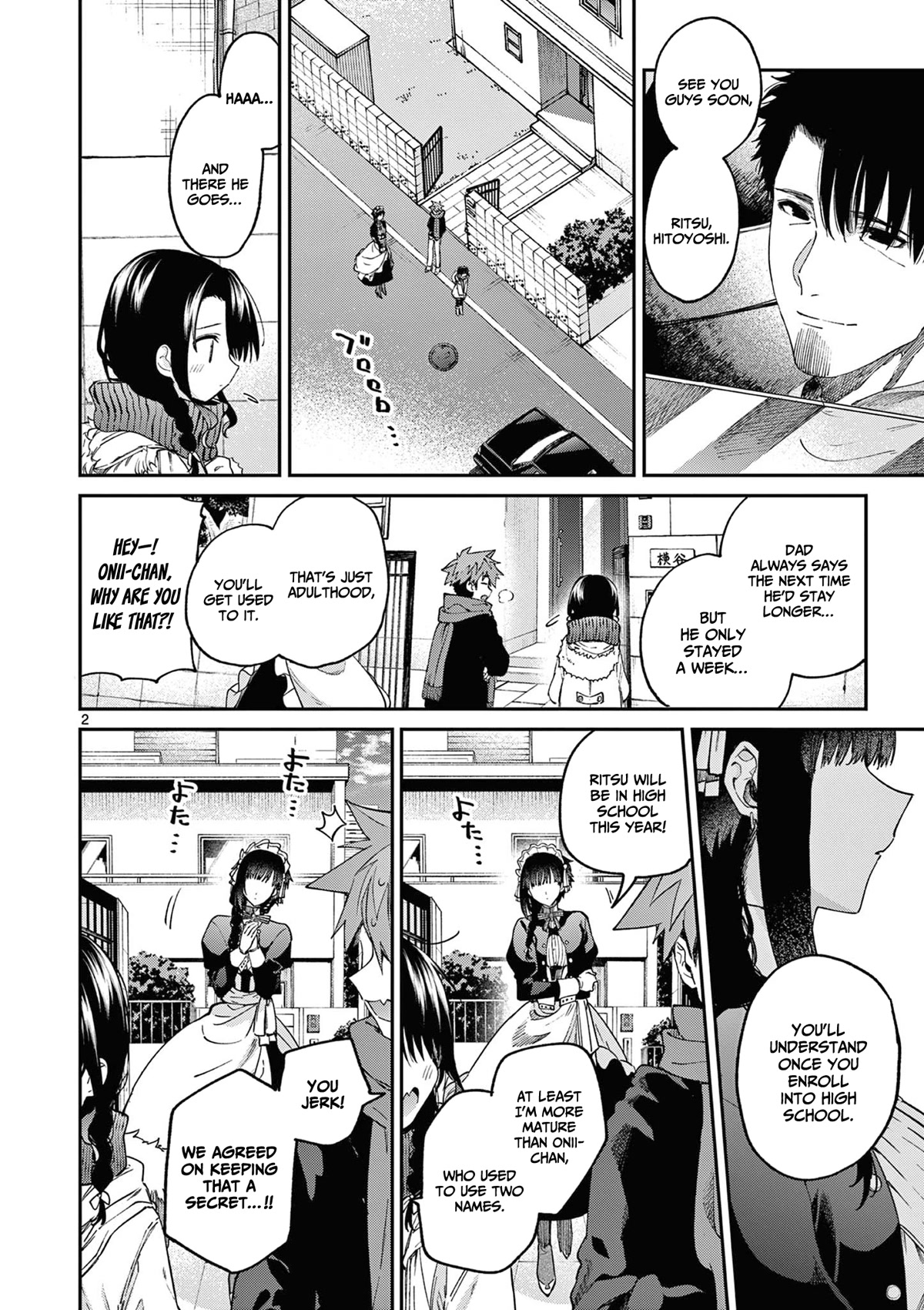 Kimi wa Meido-sama Chapter 36 page 3 - Chapter 36: These feelings remain unnamed