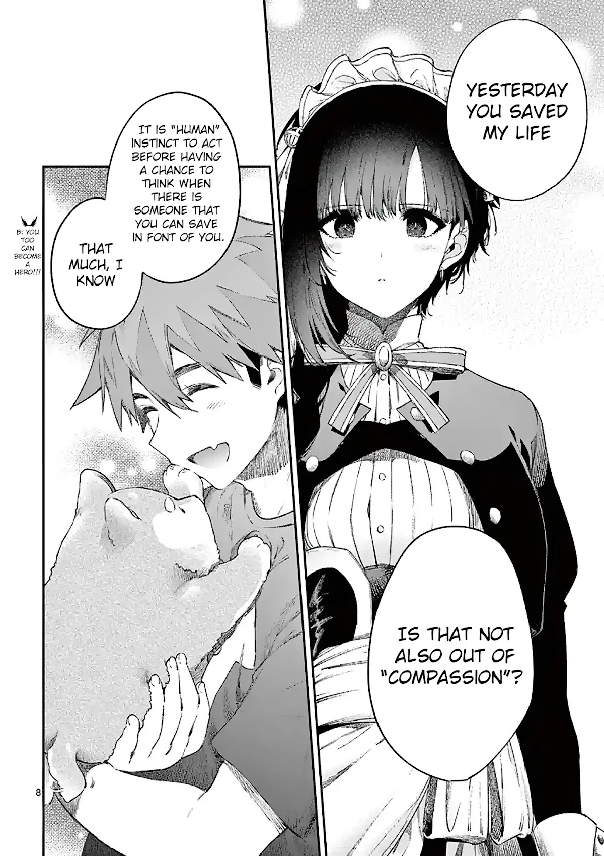 Kimi wa Meido-sama Chapter 4.5 page 8 - Chapter 4.5: The Ever Curious You