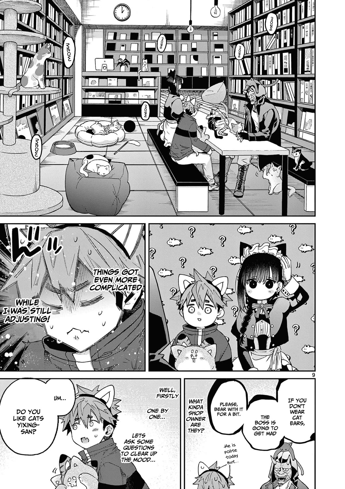 Kimi wa Meido-sama Chapter 41 page 10 - Chapter 41: Meowing with you
