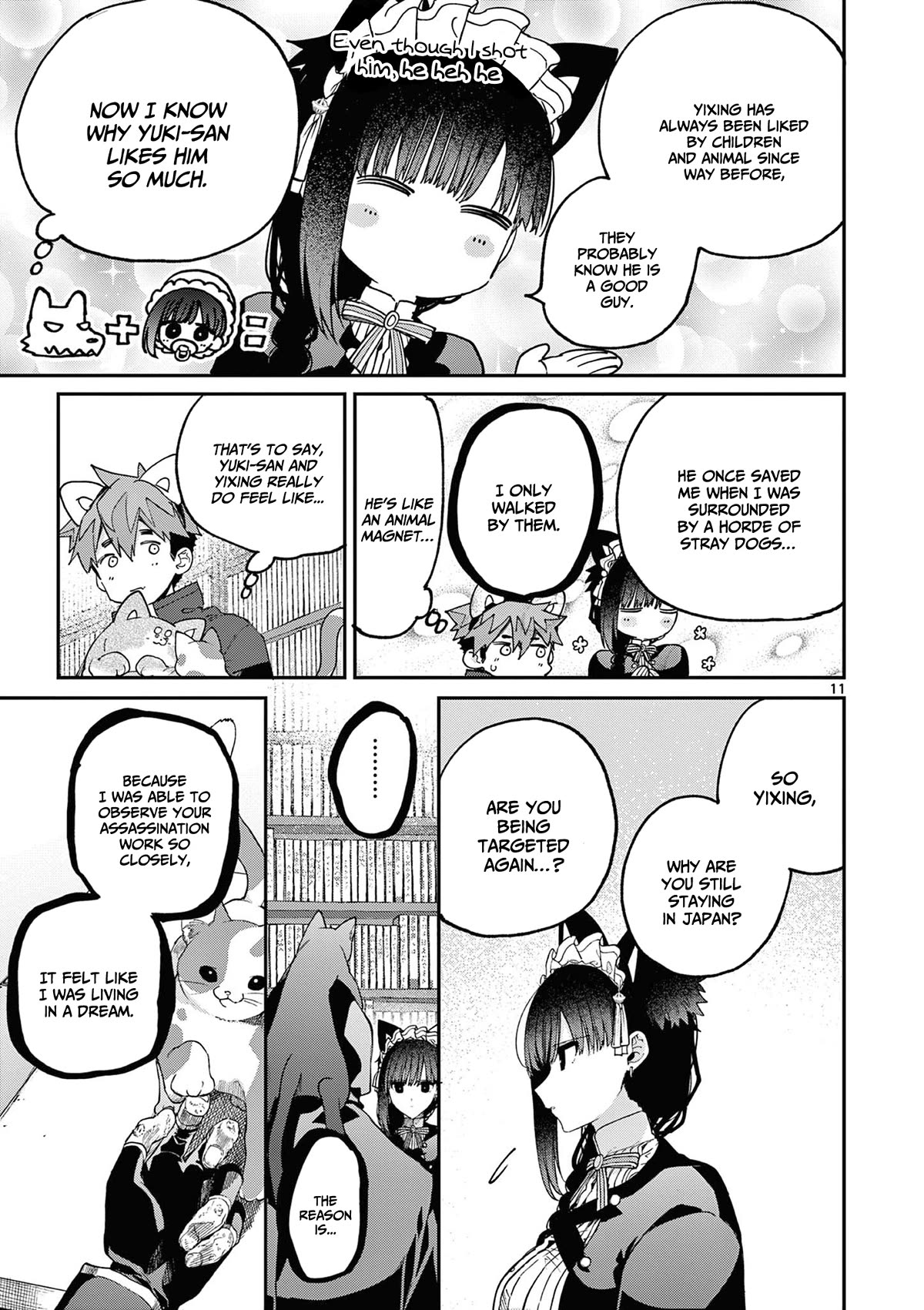 Kimi wa Meido-sama Chapter 41 page 12 - Chapter 41: Meowing with you