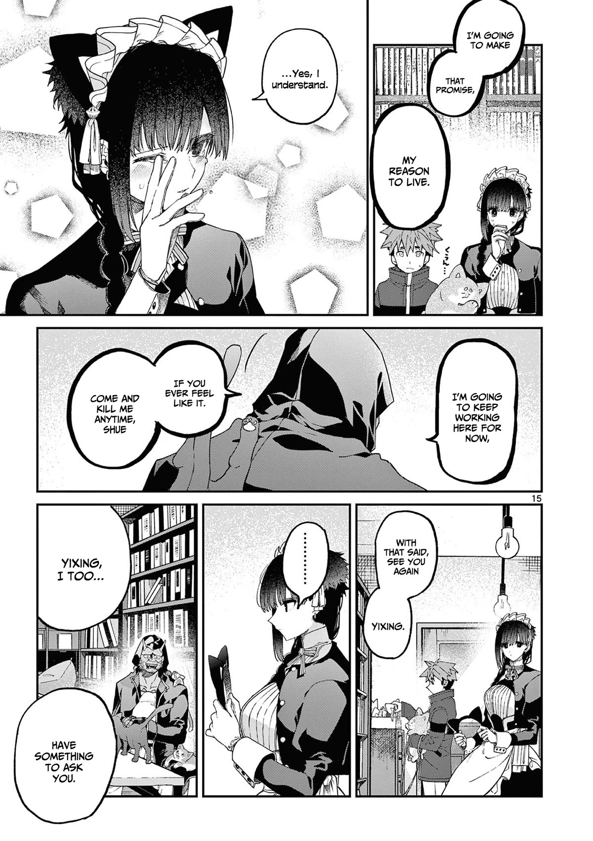 Kimi wa Meido-sama Chapter 41 page 16 - Chapter 41: Meowing with you