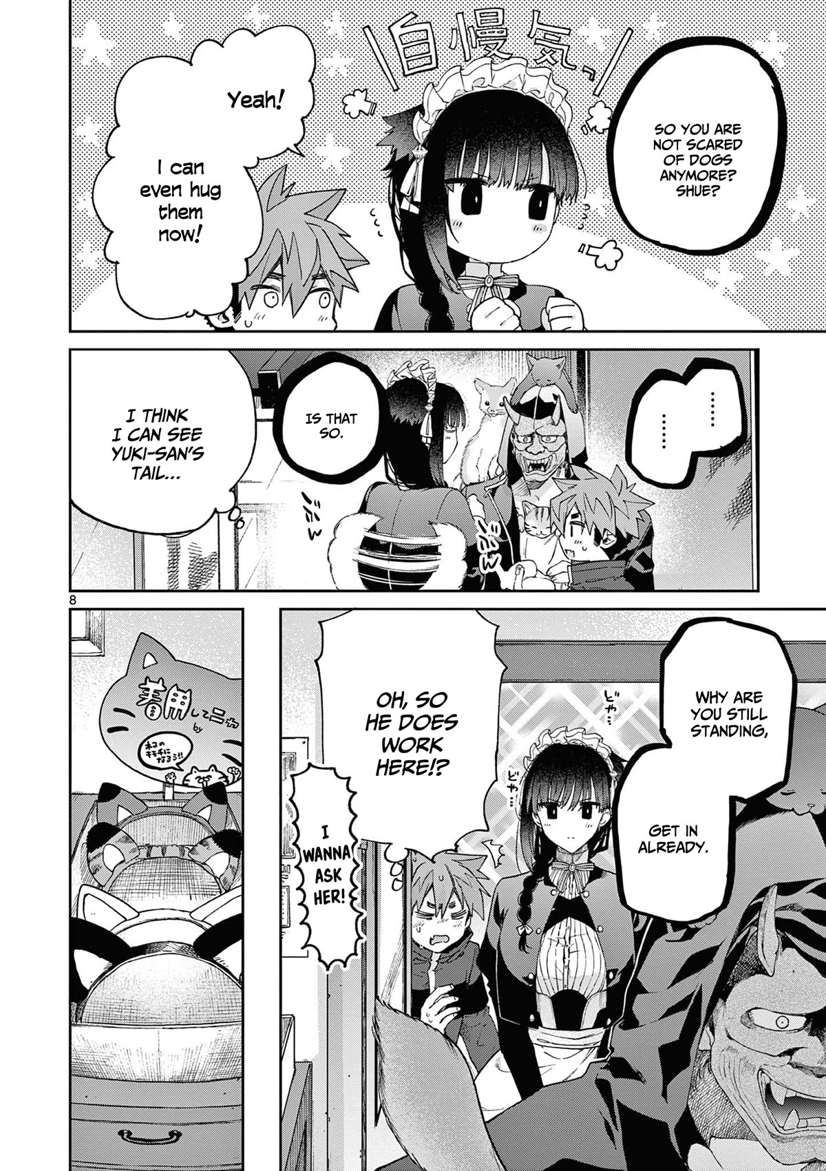 Kimi wa Meido-sama Chapter 41 page 9 - Chapter 41: Meowing with you