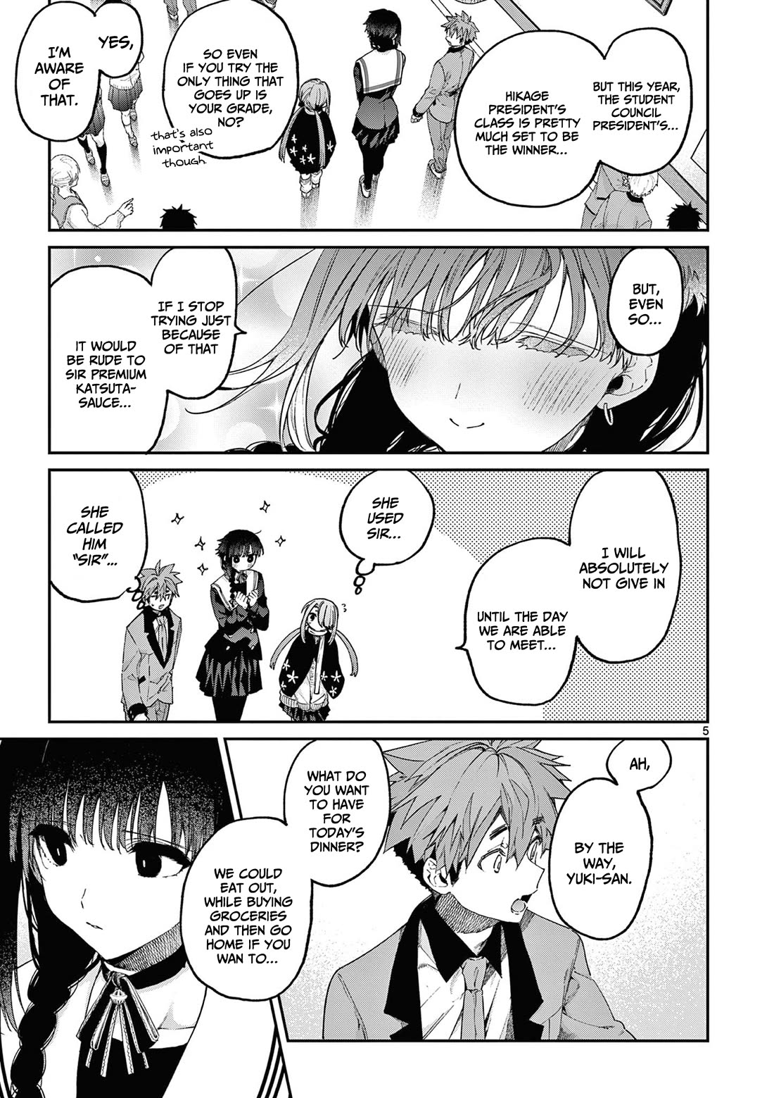 Kimi wa Meido-sama Chapter 45 page 6 - Chapter 45: You and The Flower Maiden