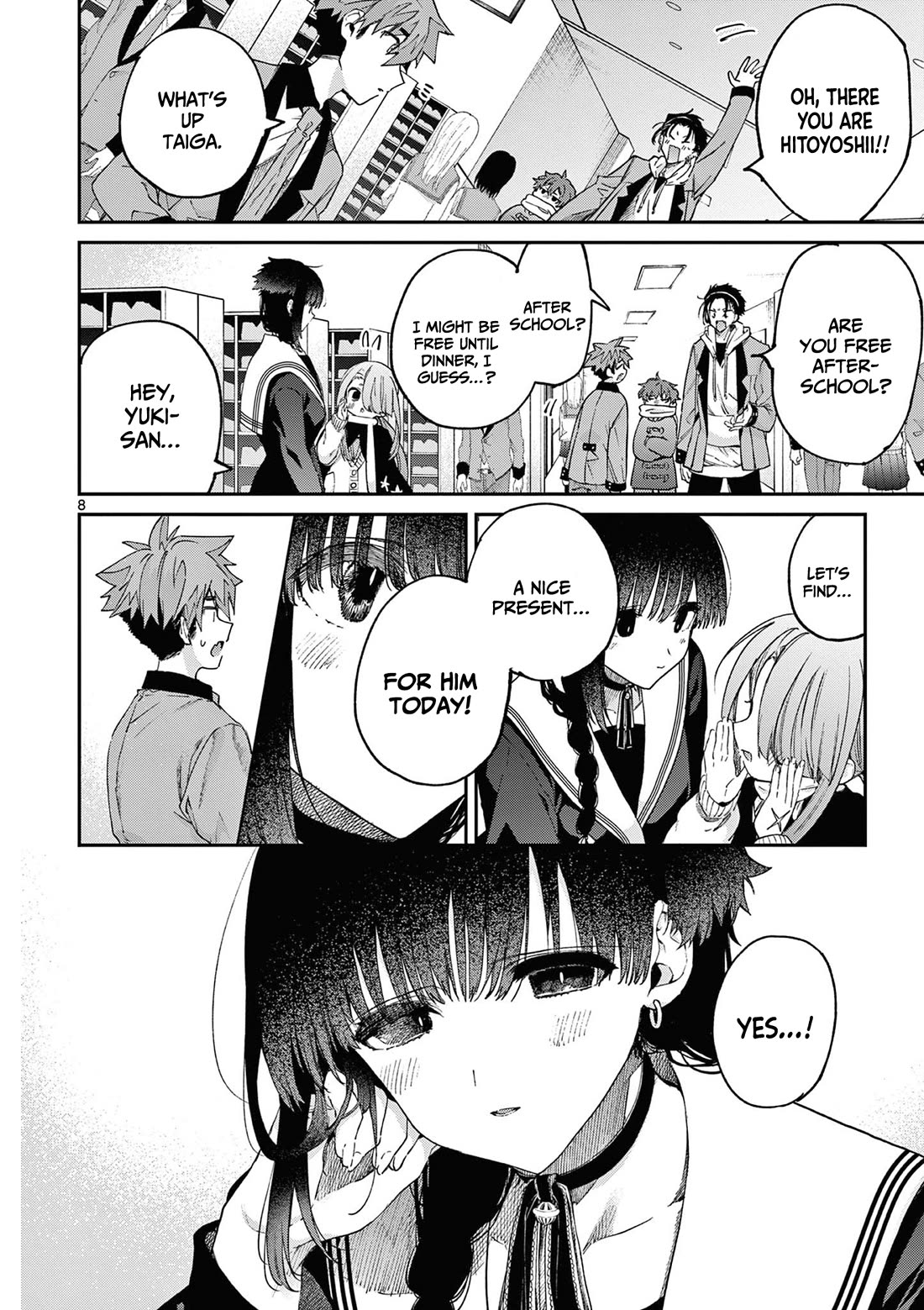 Kimi wa Meido-sama Chapter 45 page 9 - Chapter 45: You and The Flower Maiden